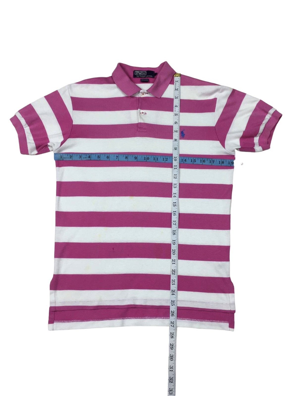 Polo Ralph Lauren Vintage Polo By Ralph Lauren Striped Short Polo Size US S / EU 44-46 / 1 - 11 Thumbnail