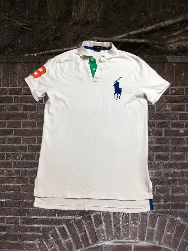 Polo Ralph Lauren RALPH LAUREN Custom Fit Big Pony Mesh Polo Shirt Size US M / EU 48-50 / 2 - 1 Thumbnail