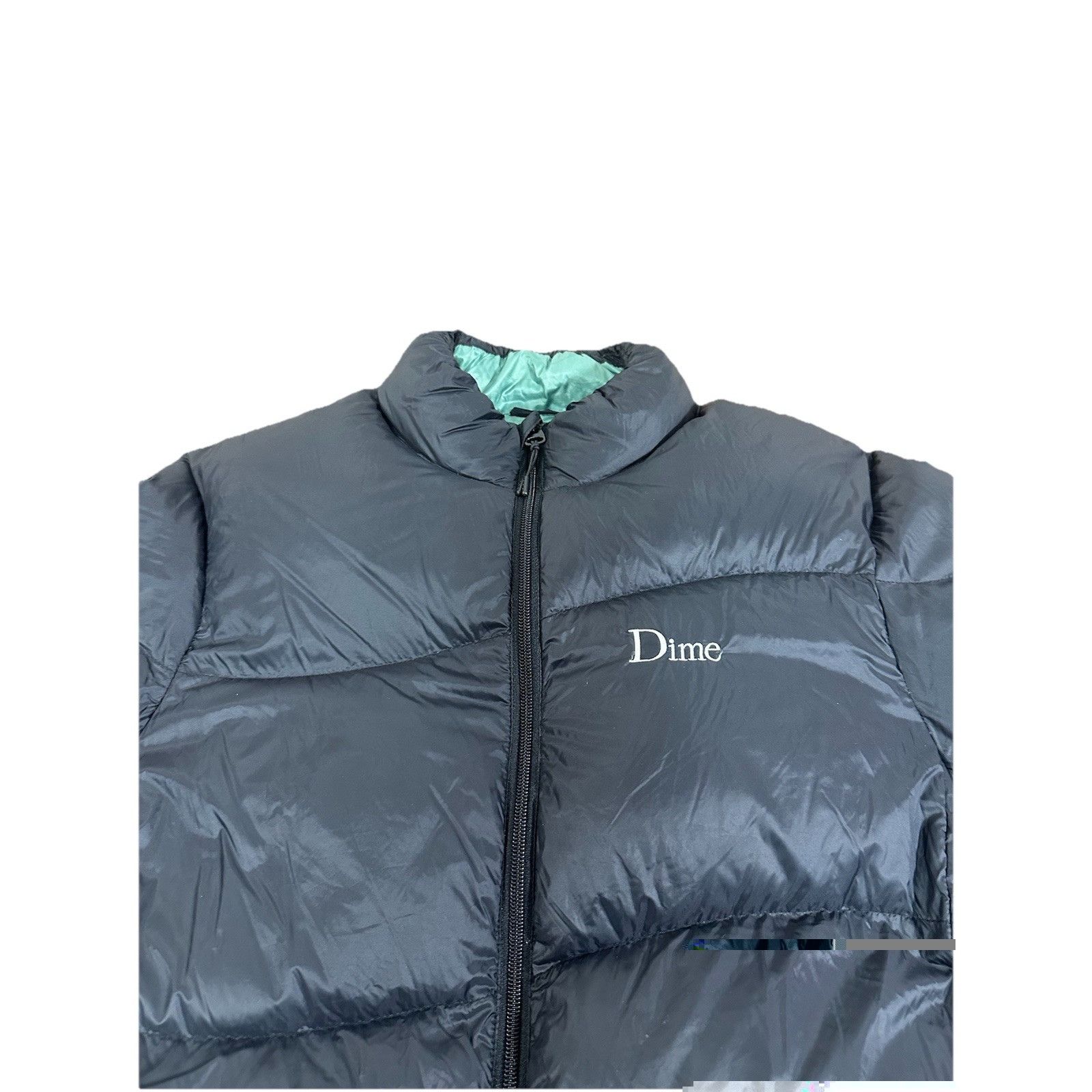 Dime Dime Wave Pattern Puffer Jacket Supreme Skateboarding Thrash Size US M / EU 48-50 / 2 - 3 Thumbnail