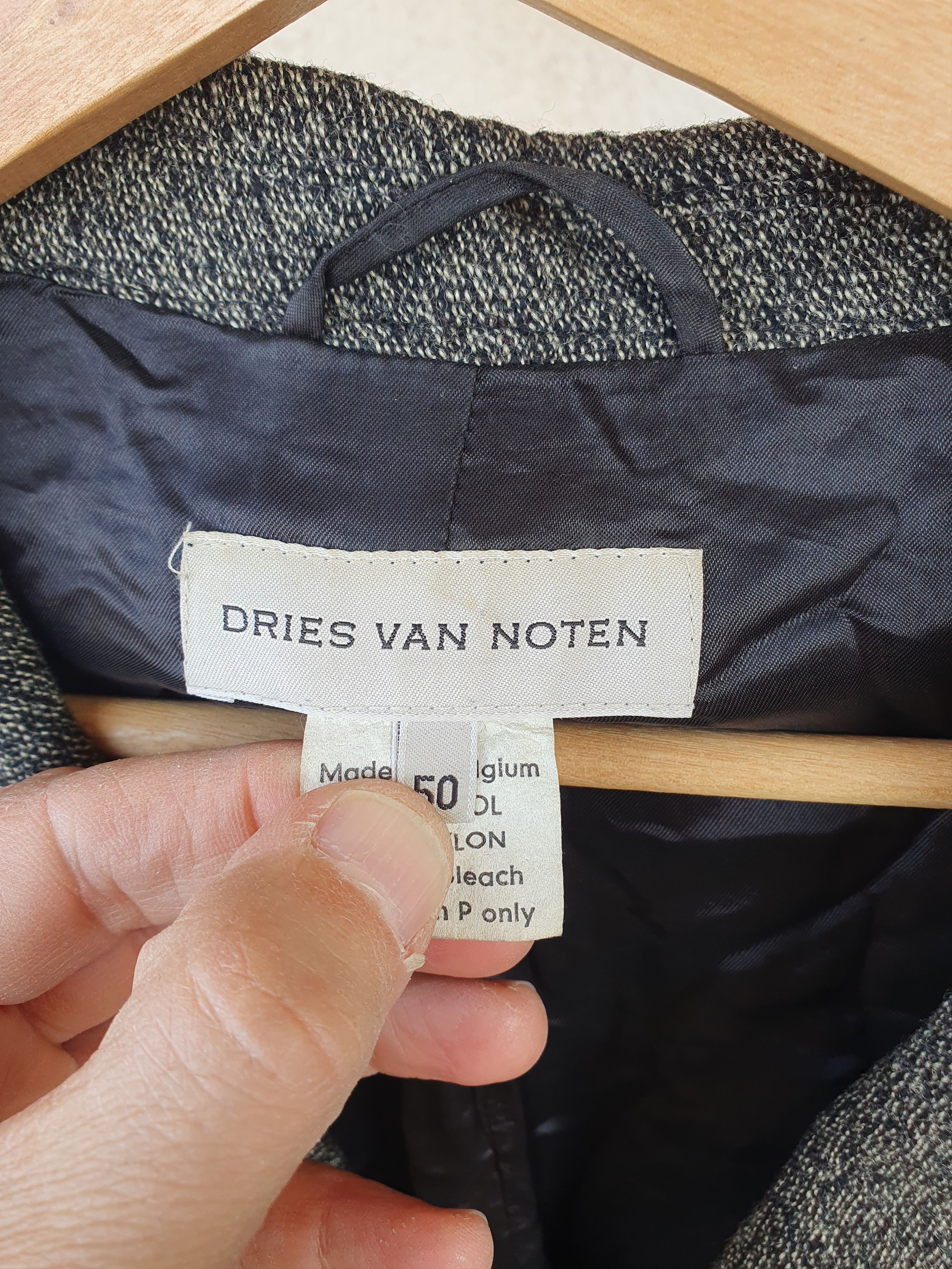 Dries Van Noten Dries Van Noten Wool Blazer Sport Coat Single Breast 50 Size 50R - 2 Thumbnail