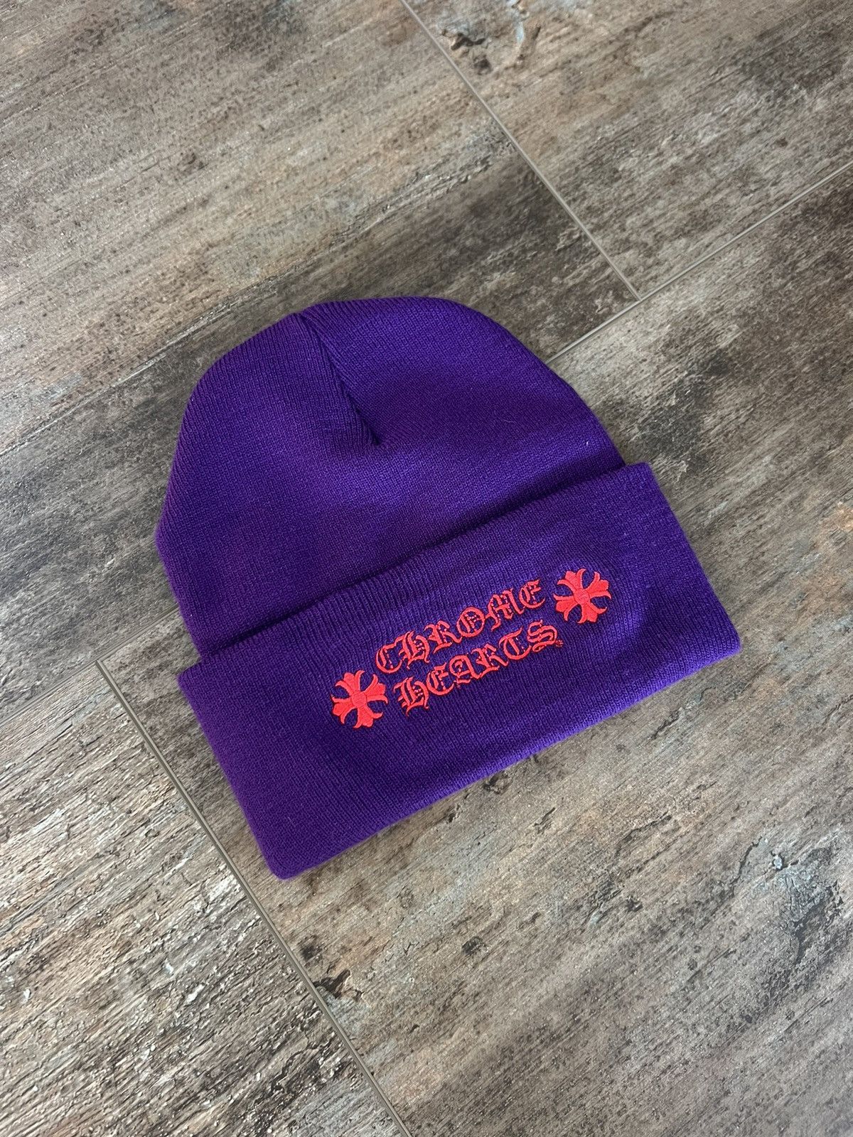 Chrome Hearts Chrome Hearts Beanie Embroidered | Grailed