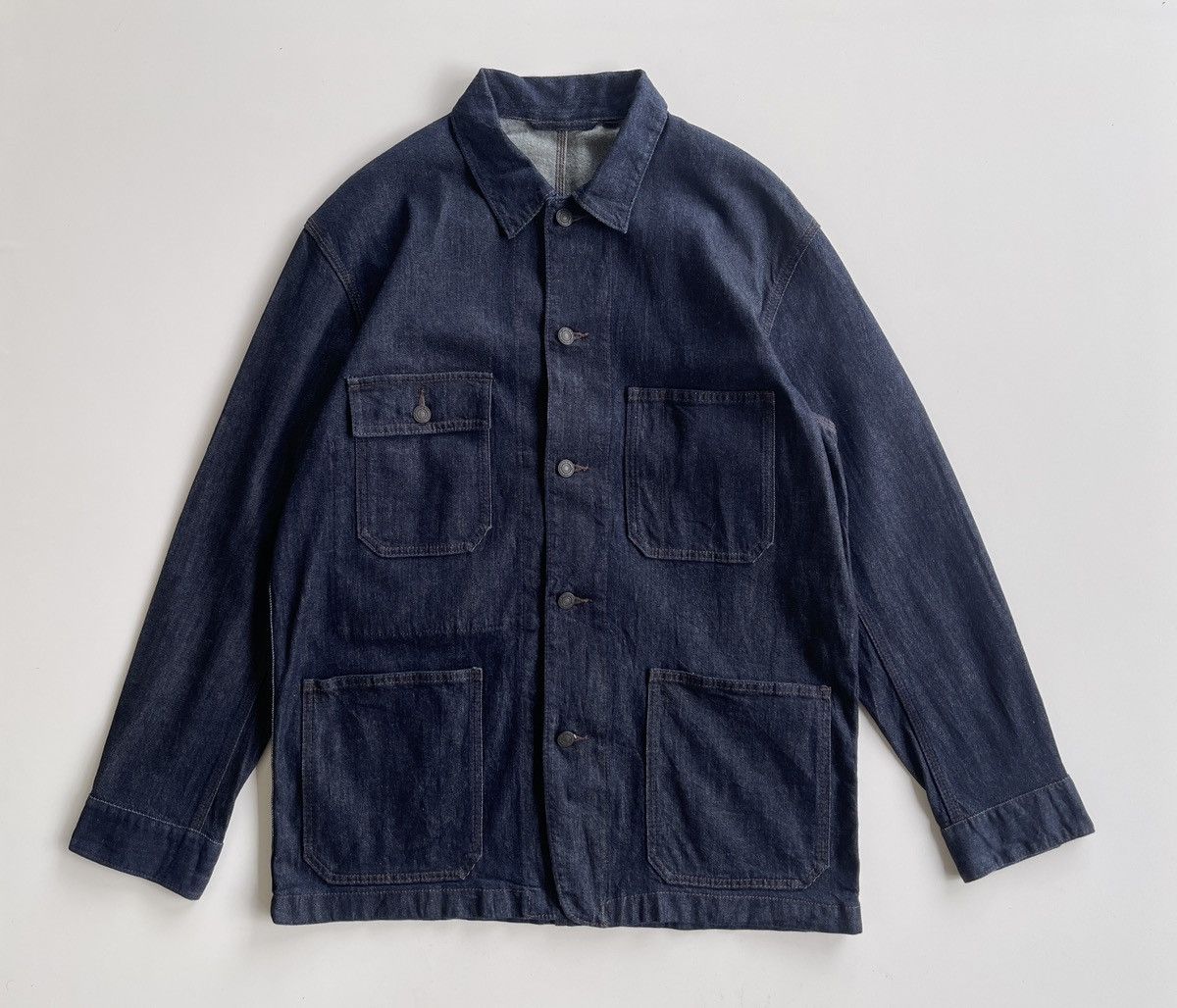 Japanese Brand Vintage Workers Denim Jacket Size US L / EU 52-54 / 3 - 2 Thumbnail