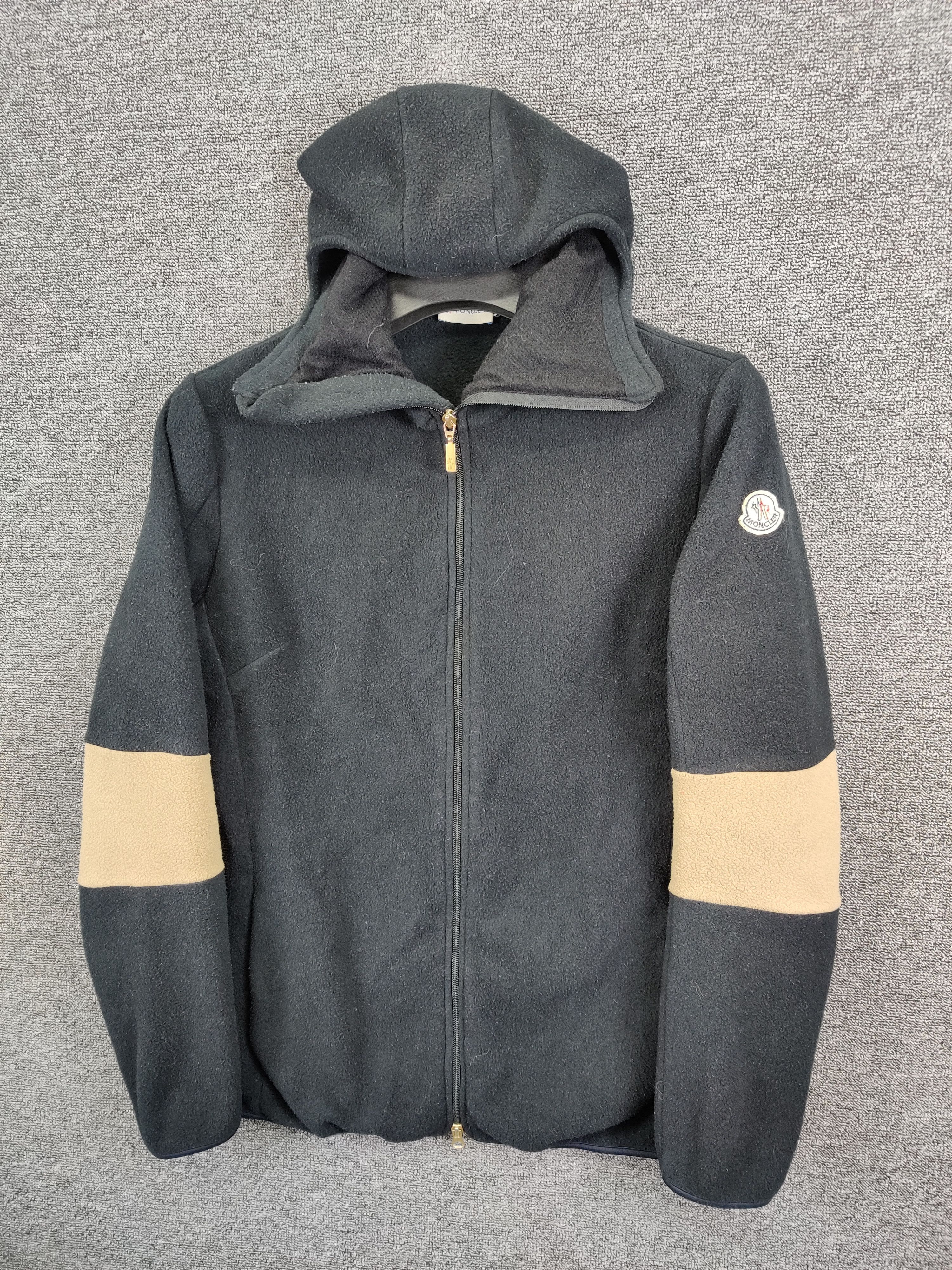 Moncler Vintage Moncler Ninja Fleece Jacket Size US L / EU 52-54 / 3 - 2 Thumbnail