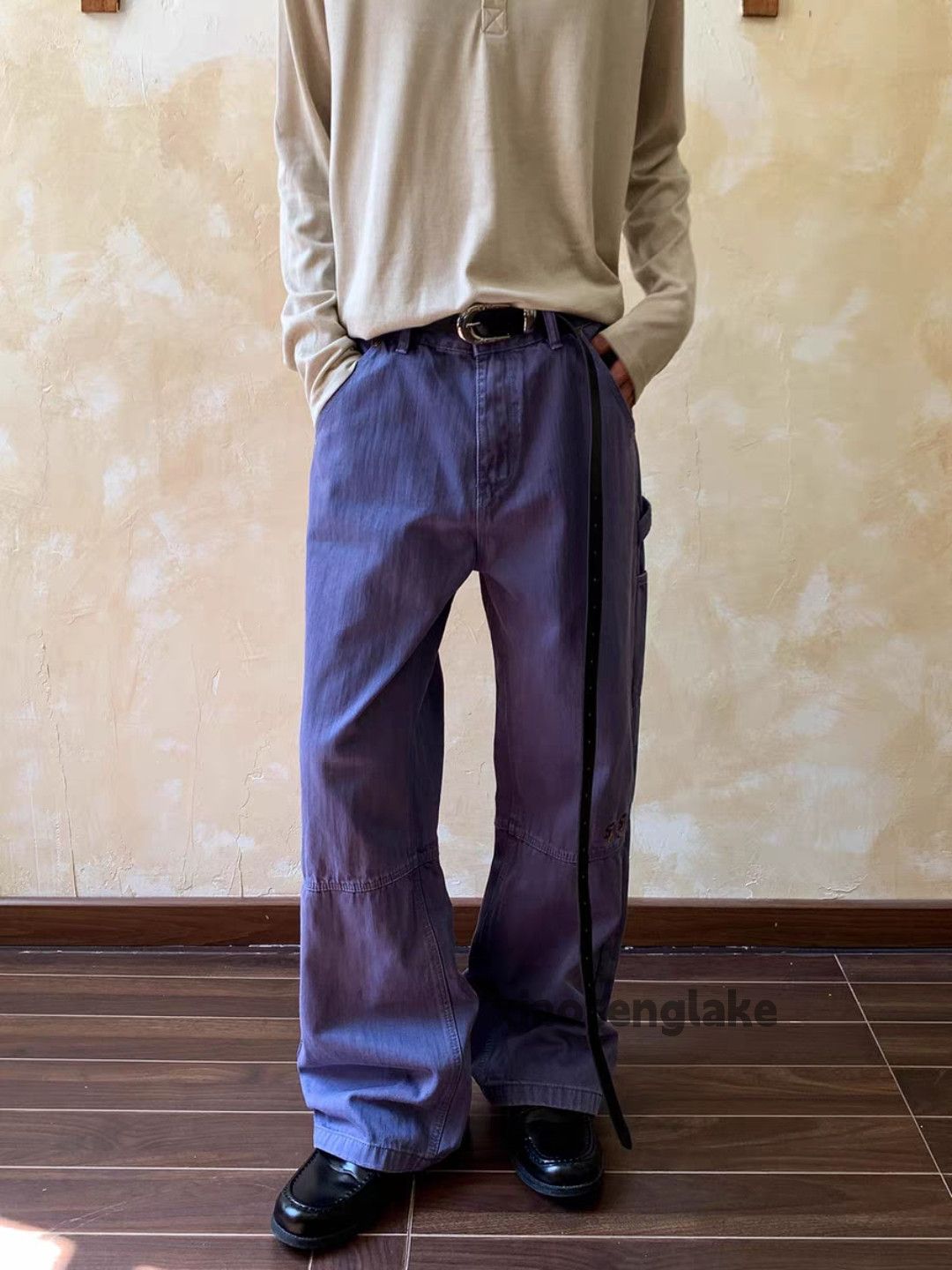 Vintage xtl washed faded vintage loose baggy workwear pants Size US 32 / EU 48 - 8 Thumbnail