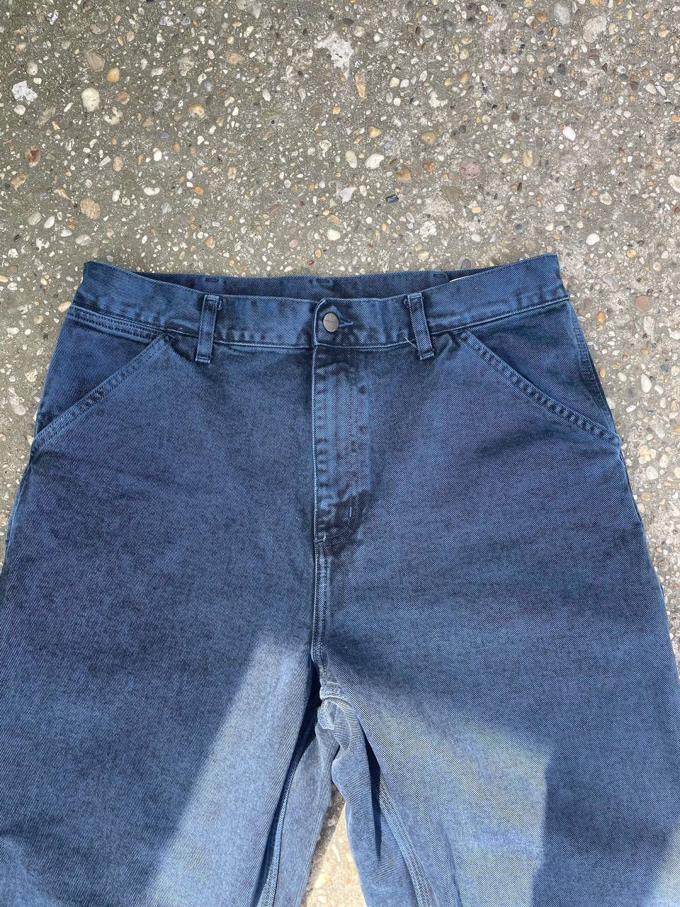 Carhartt × Vintage CARHARTT DOUBLE SINGLE KNEE WORKWEAR RAP STYLE PANTS Size US 34 / EU 50 - 6 Thumbnail