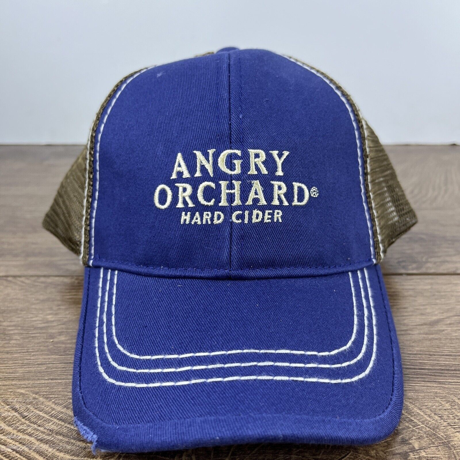 Other Angry Orchard Hat Hard Cider Blue Hat Snapback Angry Orchard Size ONE SIZE - 3 Thumbnail
