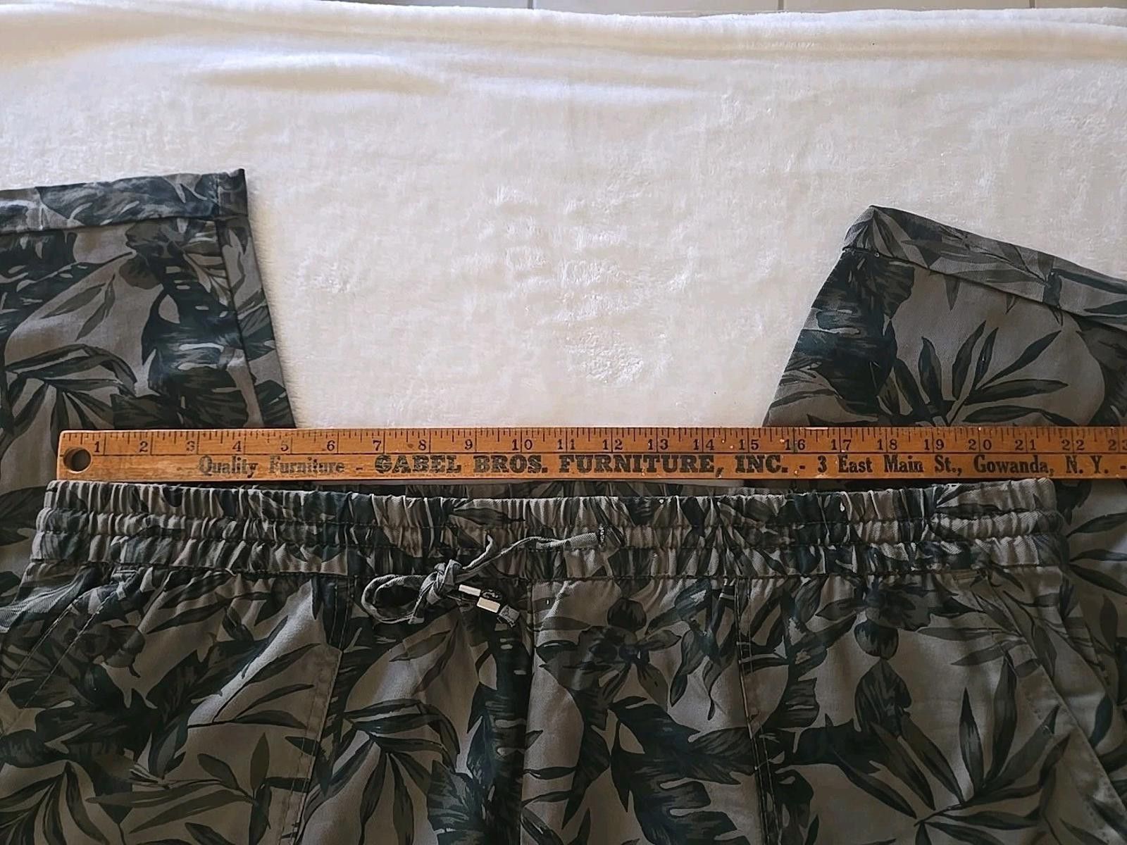 Old Navy Old Navy Pants Green Leaf Soft Tencel Olive Pull On Size XL Size 40" / US 18 - 5 Thumbnail