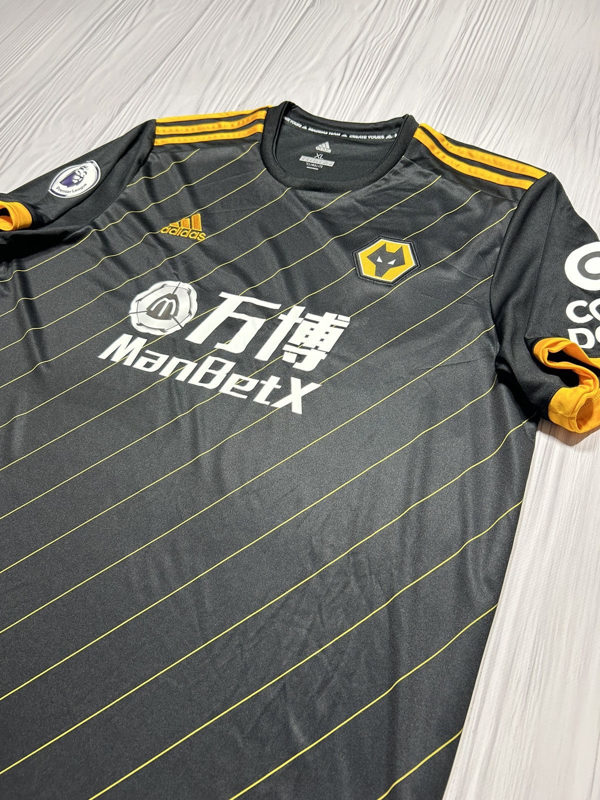 Adidas Wolverhampton 2019/20 Adidas Soccer Jersey Size XL Size US XL / EU 56 / 4 - 4 Thumbnail