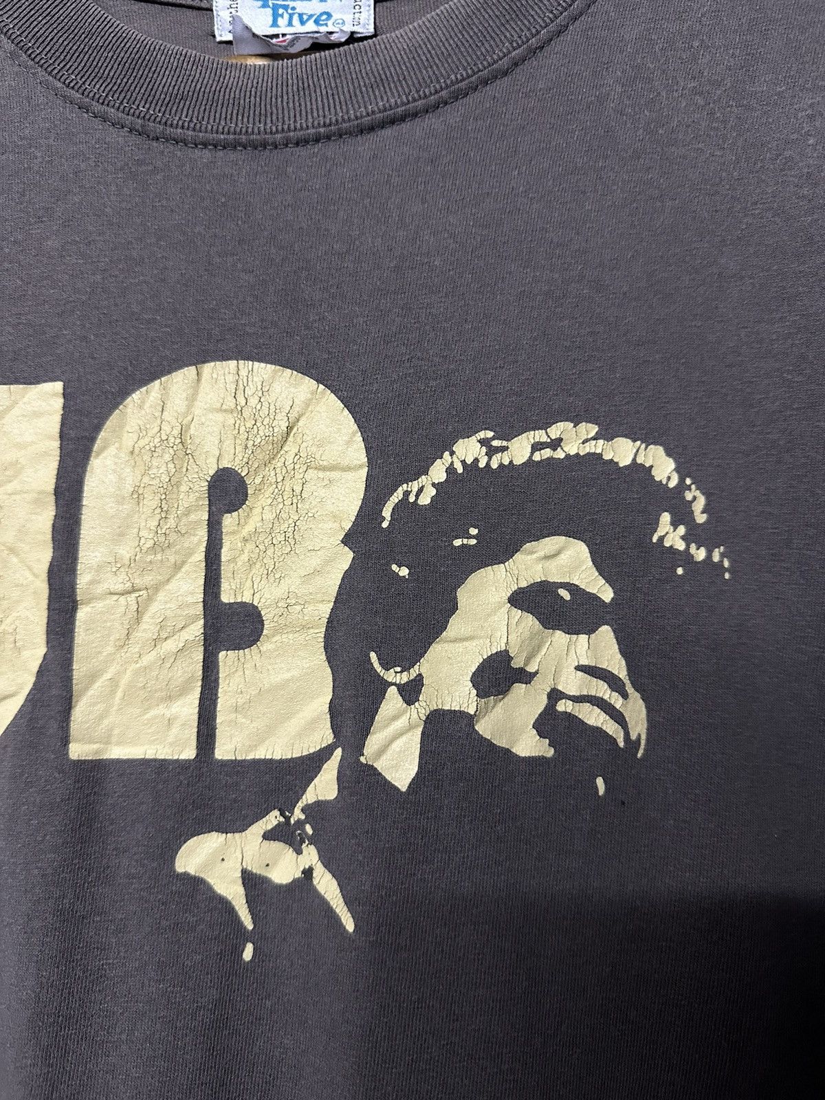 Band Tees × Japanese Brand × Vintage Vintage Gimmy Five James Brown Sun Faded Tee Size US M / EU 48-50 / 2 - 3 Thumbnail