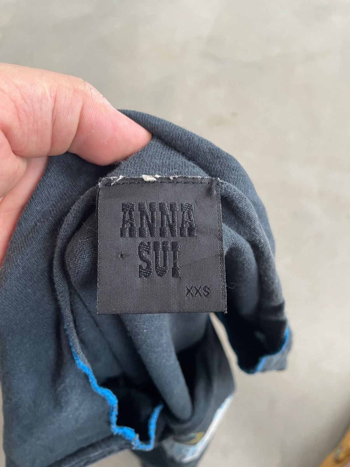 Anna Sui × Vintage VINTAGE ANNA SUI ANGEL TEE Size XXS / US 00 / IT 34 - 4 Thumbnail