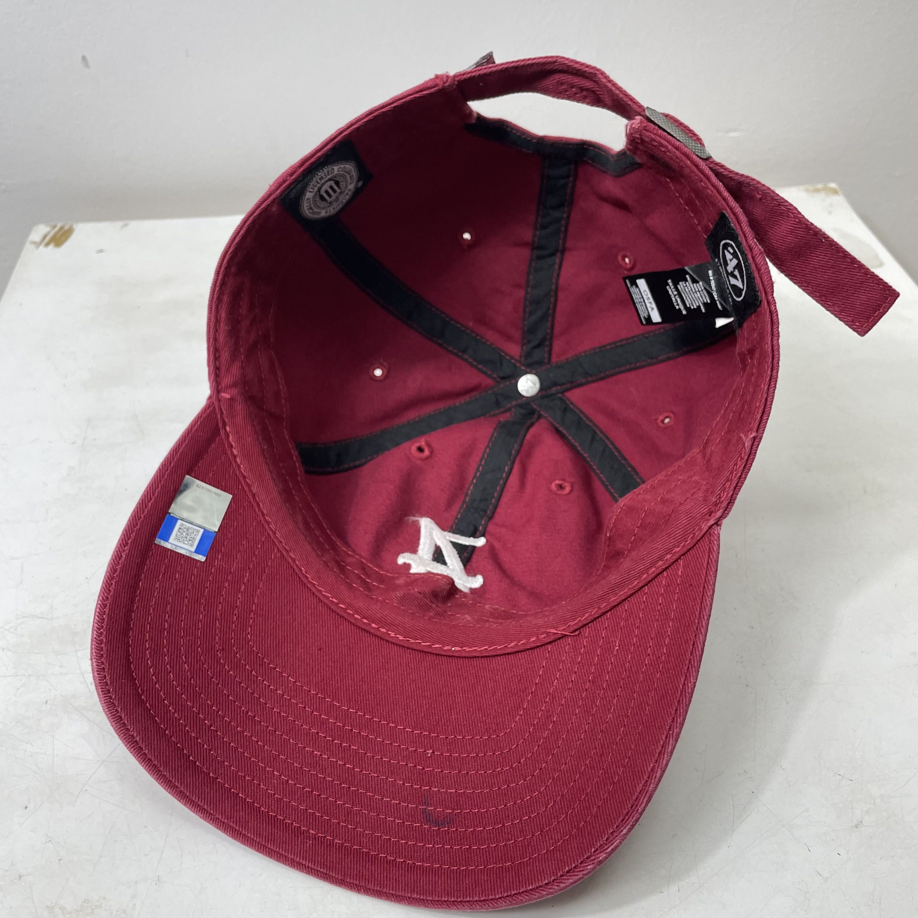 47 Brand ⭐️SALE⭐️ ALABAMA CRIMSON BASEBALL CAP HAT 47 BRAND SPORT Size ONE SIZE - 5 Thumbnail