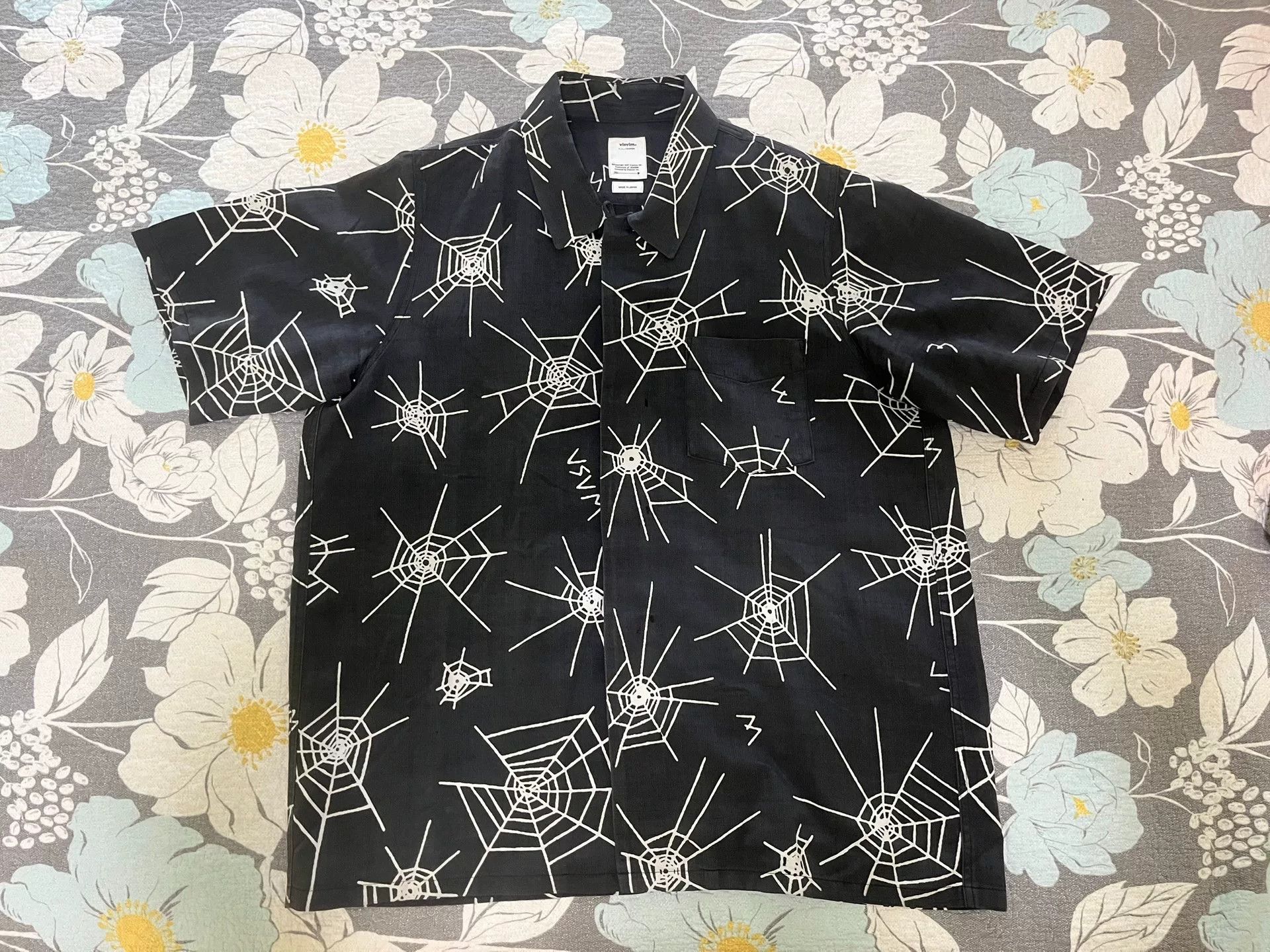 Visvim Visvim 19ss Spider Web Shirt Size US L / EU 52-54 / 3 - 1 Thumbnail