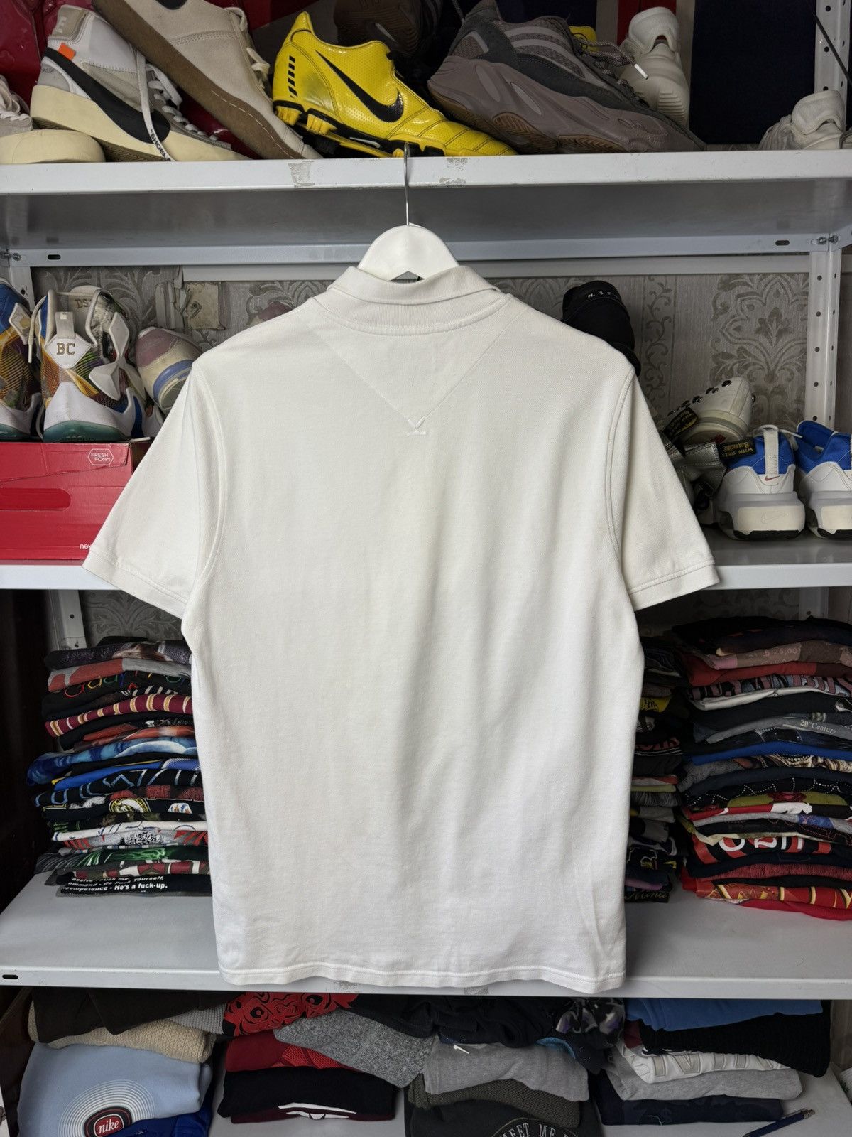 Kenzo Kenzo White Polo Shirt Size L Size US L / EU 52-54 / 3 - 23 Thumbnail