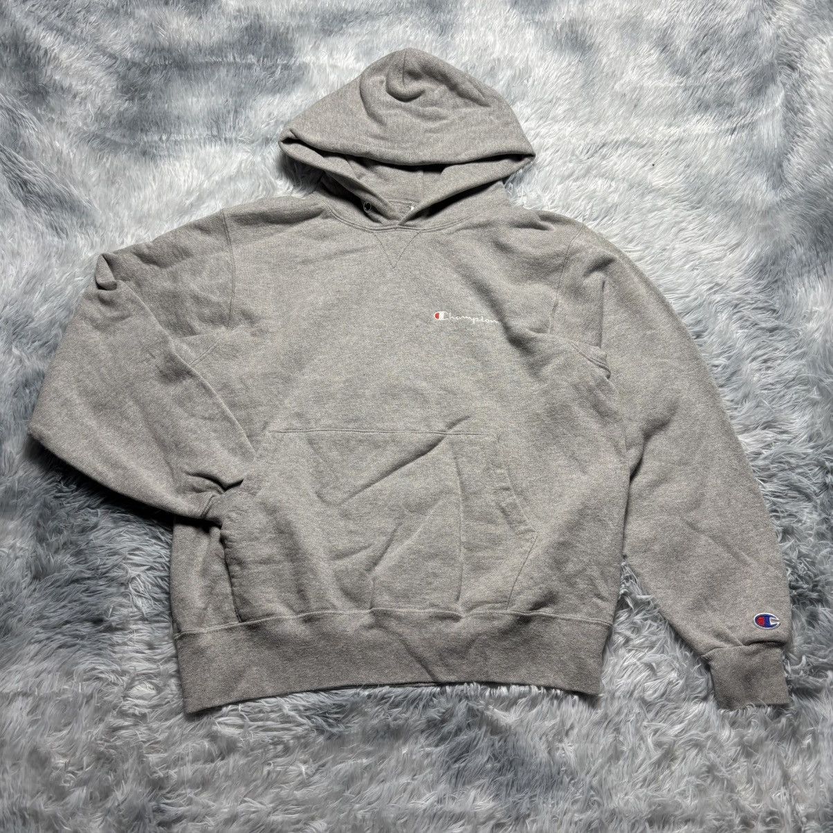 Champion Vintage 90s Champion Hoodie Made in USA Gray Size M Size US M / EU 48-50 / 2 - 1 Thumbnail