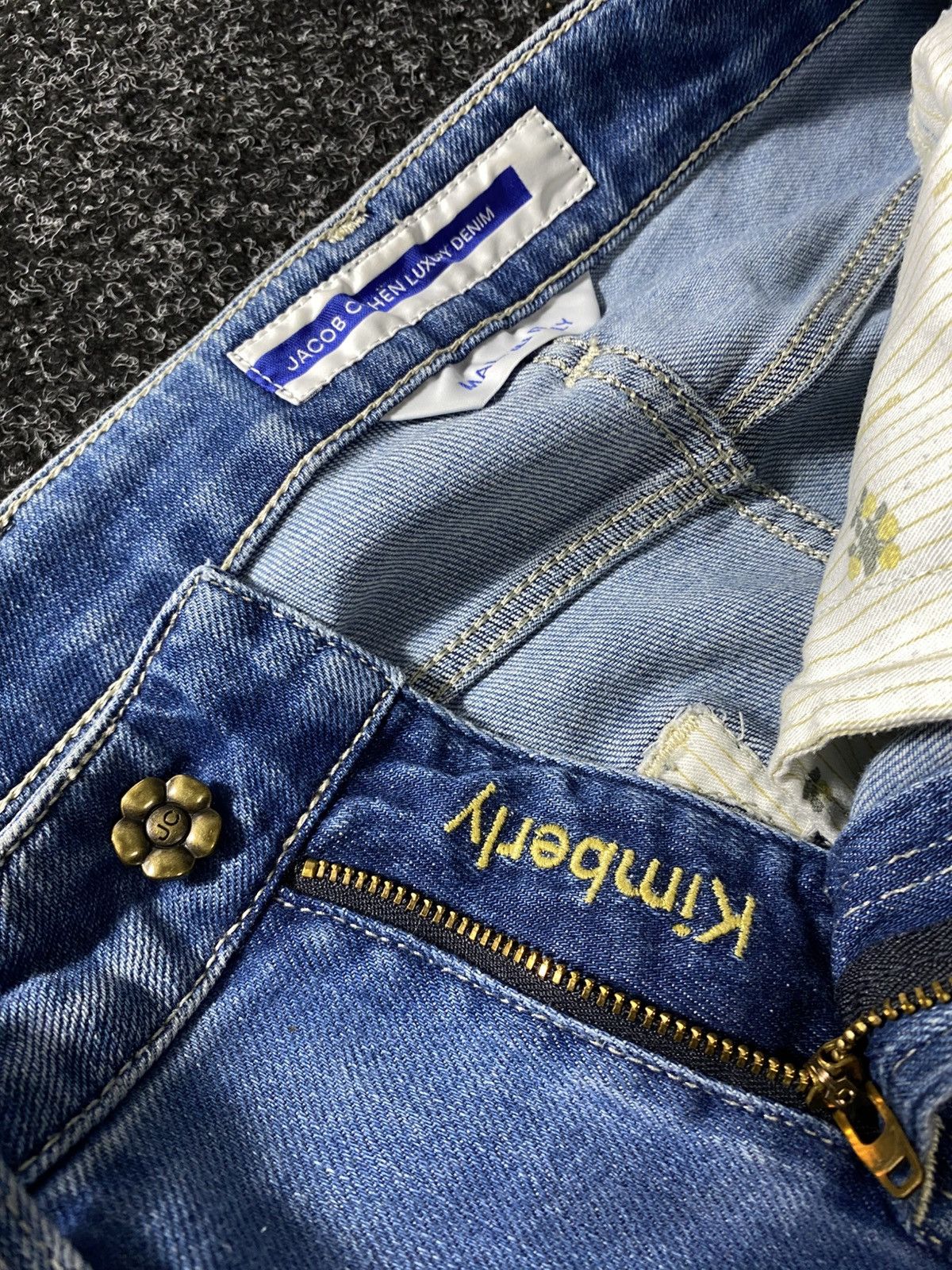 Designer × Jacob Cohen Vintage Jacob Cohen Luxury Denim Designer Pants Jeans Size 27" / US 4 / IT 40 - 7 Thumbnail