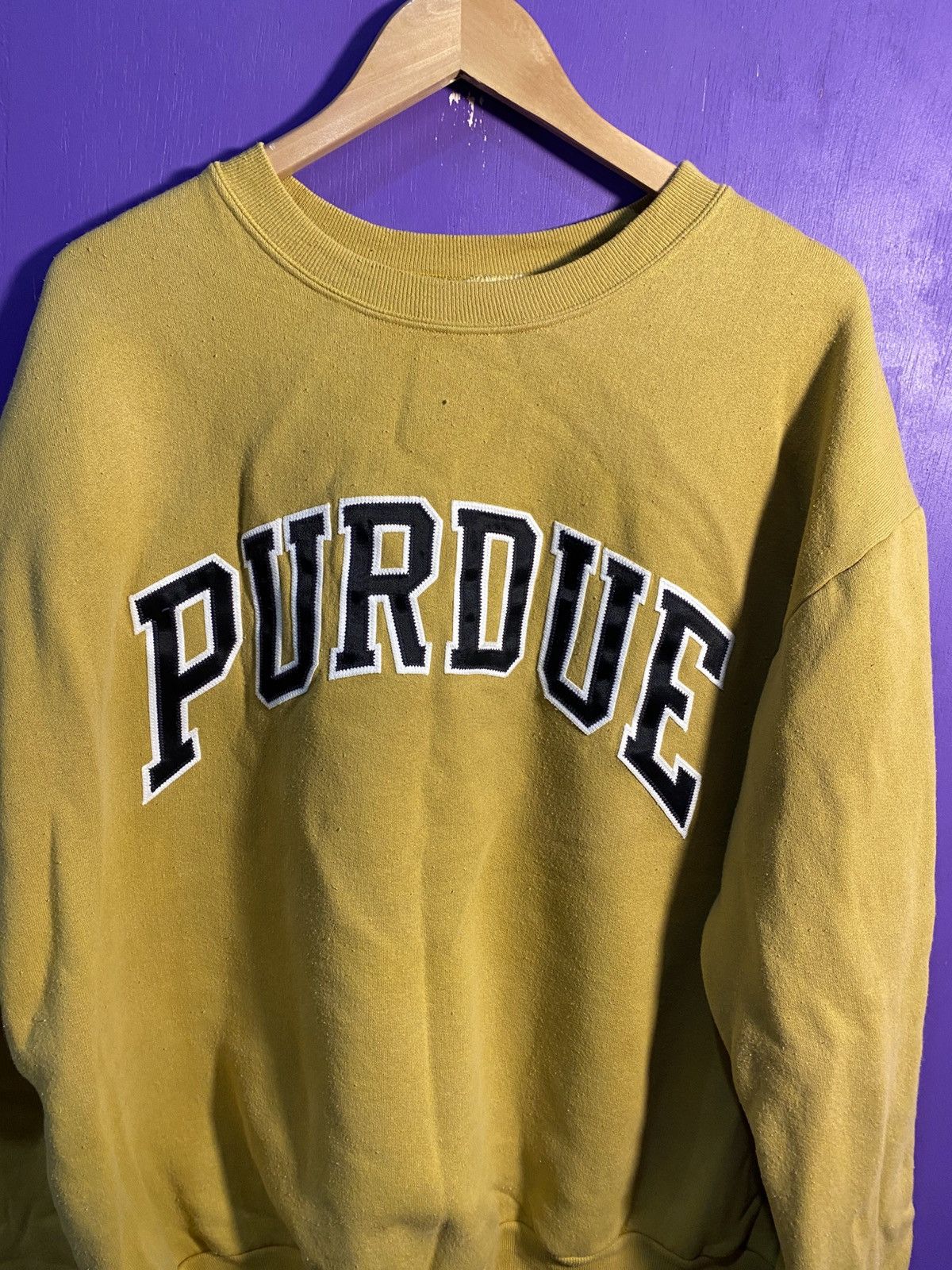 Other Vintage 90s Purdue boilermakers embroidered sweatshirt Size US XXL / EU 58 / 5 - 3 Thumbnail