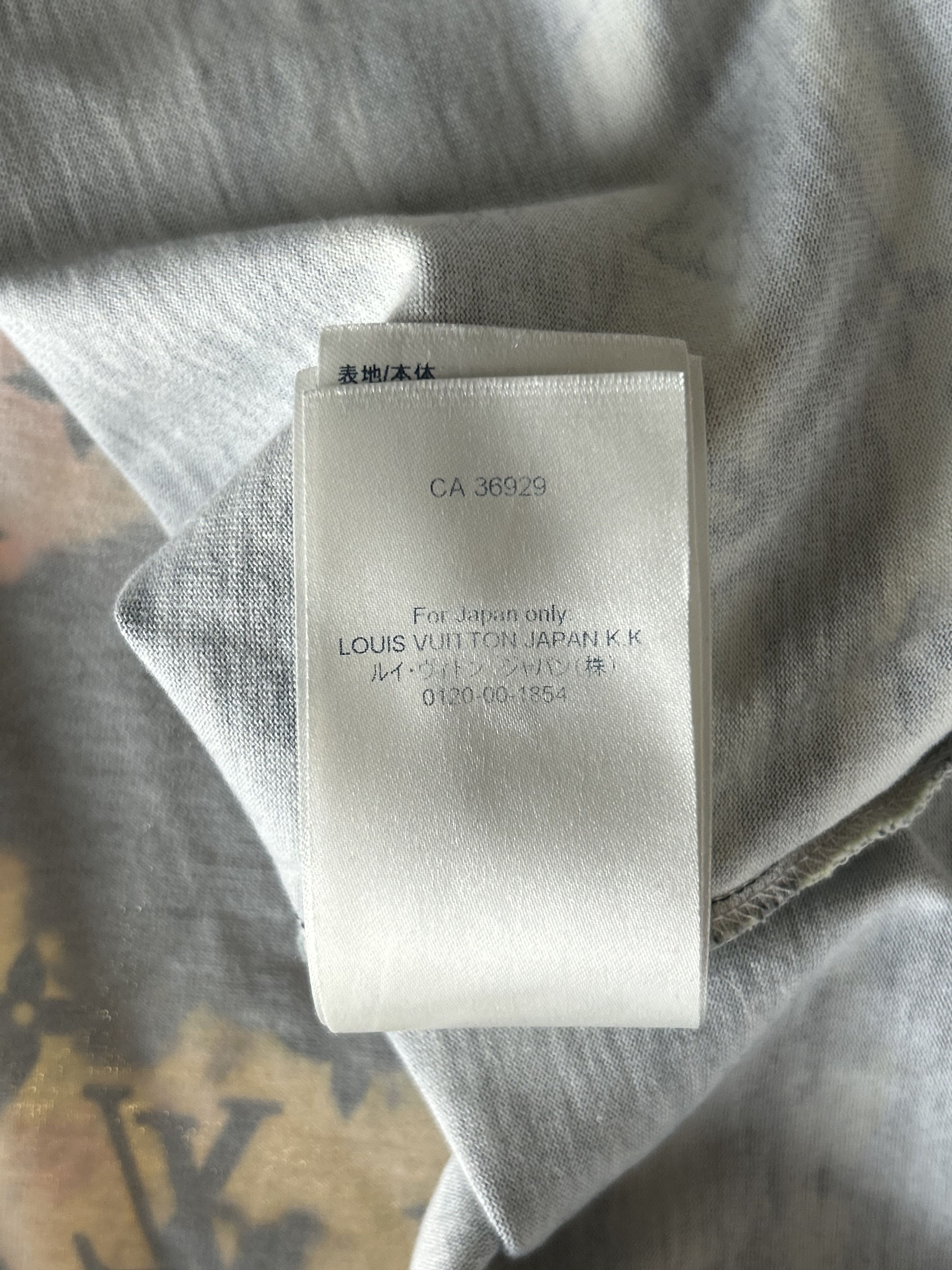 Louis Vuitton Louis Vuitton Navy Tie-Dye Camo Monogram T-Shirt Size US XL / EU 56 / 4 - 8 Thumbnail