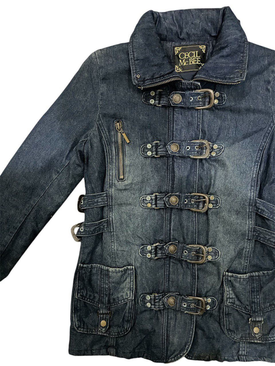 If Six Was Nine Cecil McBee Denim Jacket Size US M / EU 48-50 / 2 - 1 Thumbnail