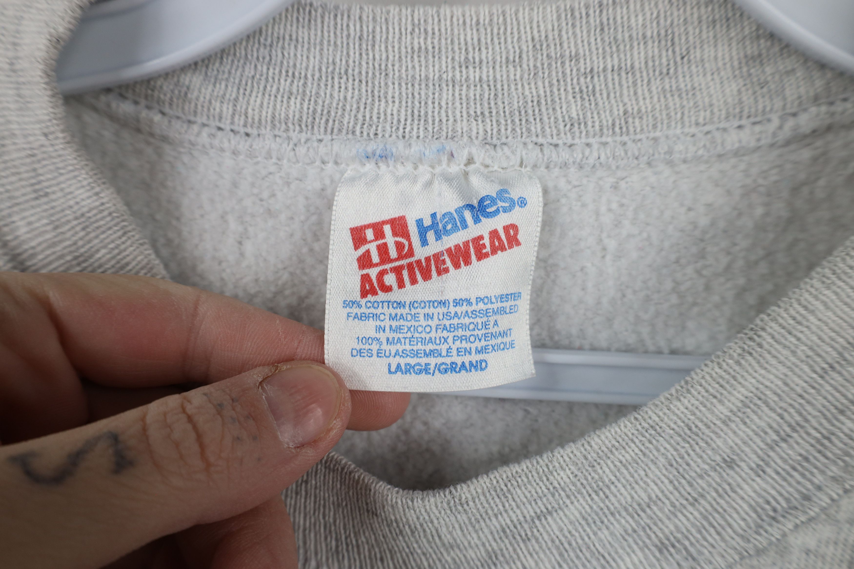 Vintage Vintage 90s Streetwear Louis Gateway to the West Sweatshirt Size L / US 10 / IT 46 - 9 Thumbnail