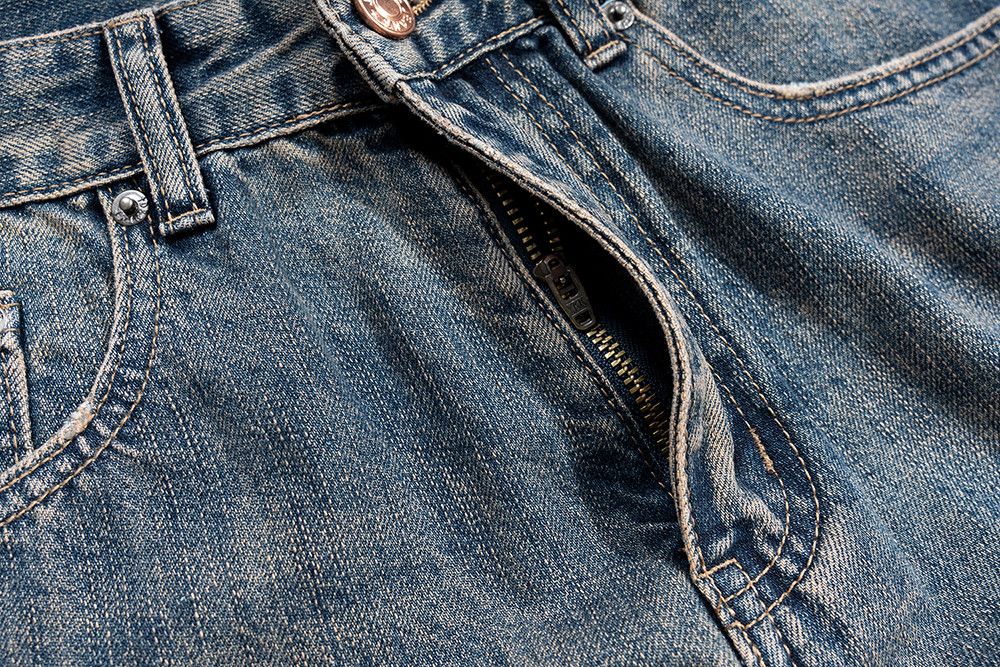 Japanese Brand × Jean Y2k Street Washed Blue Baggy Jeans Size US 33 - 5 Thumbnail