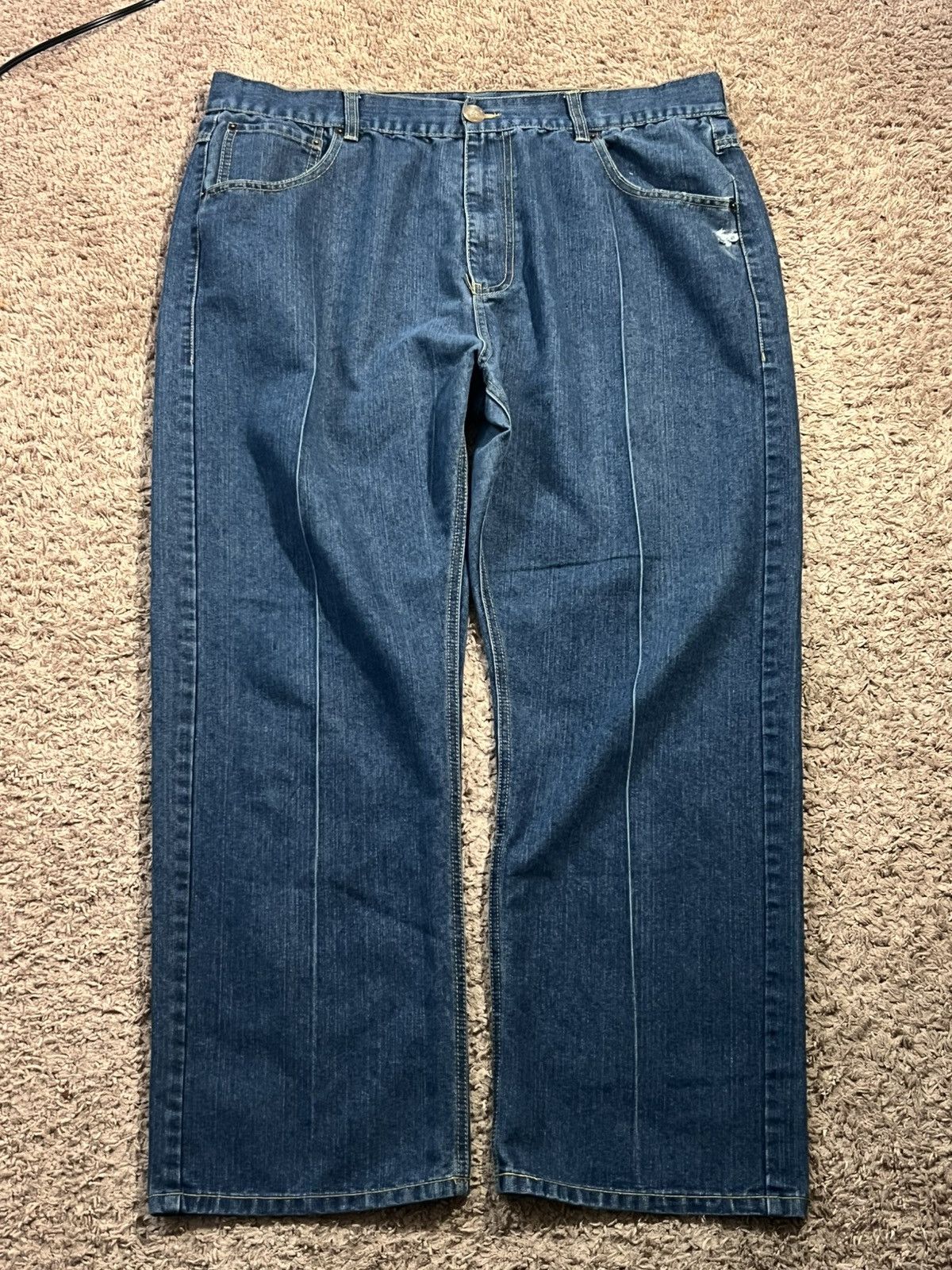 Vintage possi atti 42x32 straight leg jeans Size US 42 / EU 58 - 1 Thumbnail