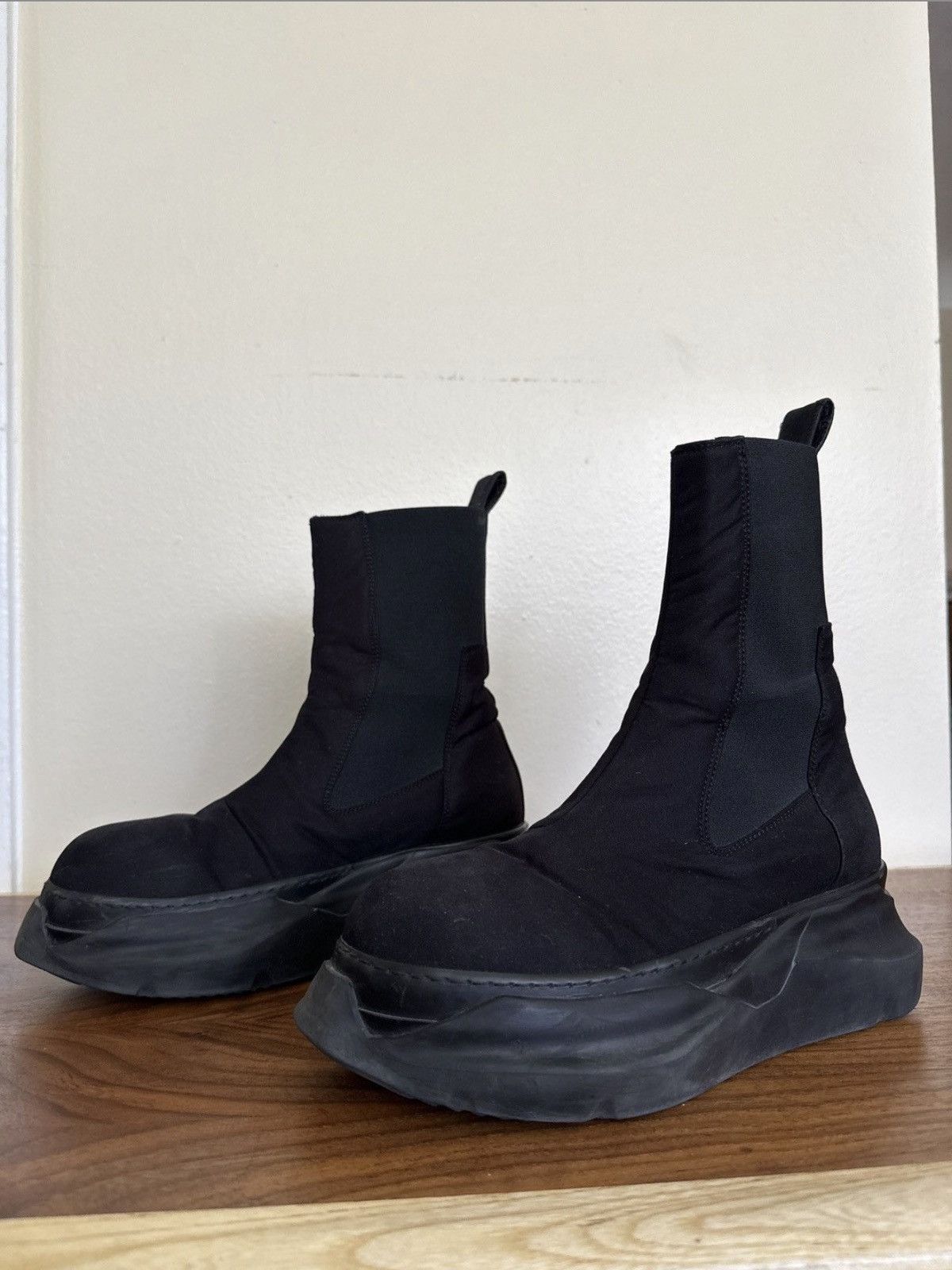 Rick Owens Rick Owens DRKSHDW Abstract Beatle Boots Size US 8 / EU 41 - 2 Thumbnail