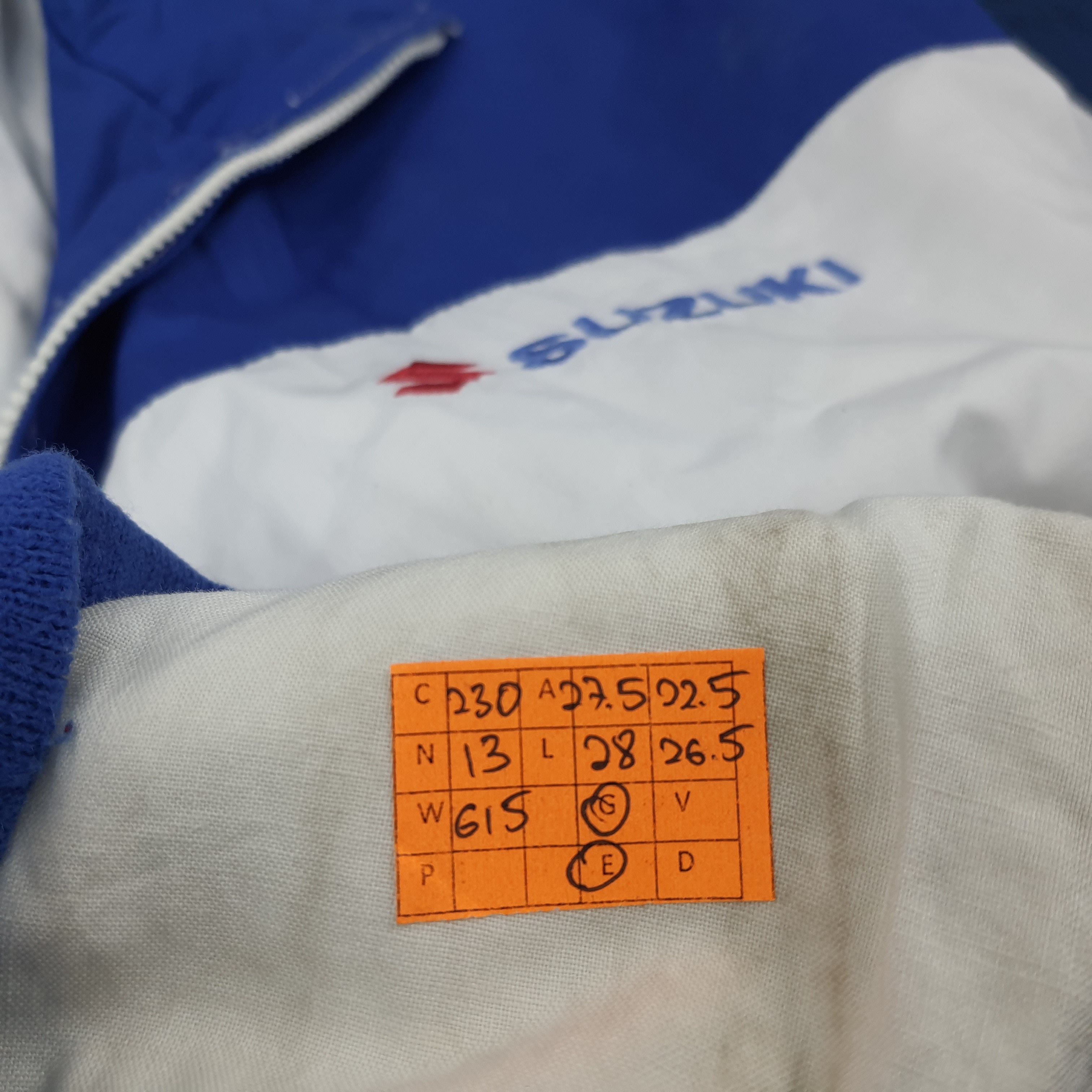 Japanese Brand Vintage SUZUKI Japan Motorsports Jacket C230N13 Size US XL / EU 56 / 4 - 8 Thumbnail