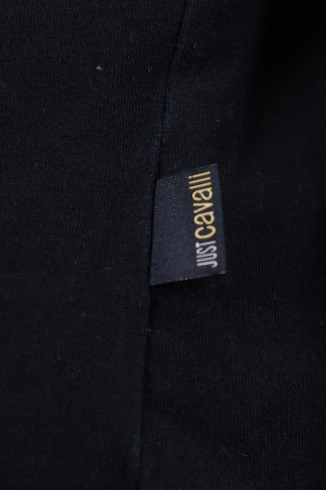 Just Cavalli Just Cavalli Black Big Logo Black T-Shirt Size L Size L / US 10 / IT 46 - 10 Thumbnail