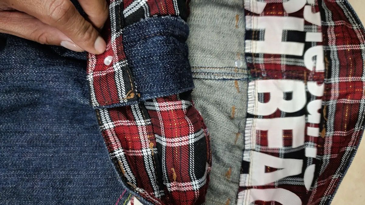Japanese Brand × Vintage 🔥Vintage Denim Double Waist Japan 🔥 Size US 34 / EU 50 - 8 Thumbnail