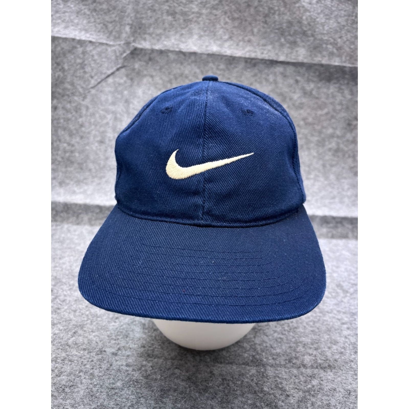 Nike Nike Hat Snap Back Adult One Size Blue 100% Cotton Skate Skater Size ONE SIZE - 2 Thumbnail