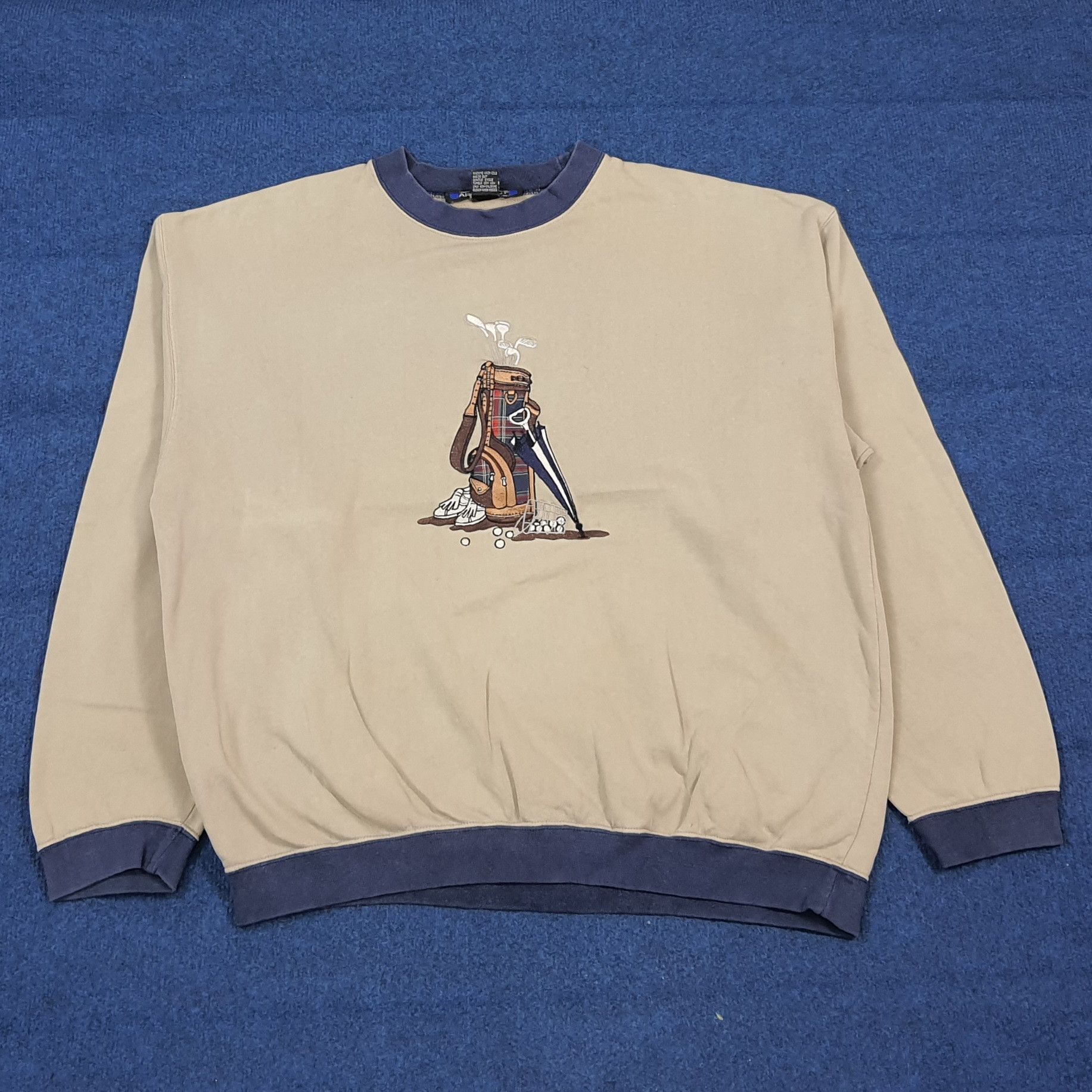 Architect Vintage 90s Architect Golf Graphic Sweatshirt Retro C293N17 Size US L / EU 52-54 / 3 - 1 Thumbnail