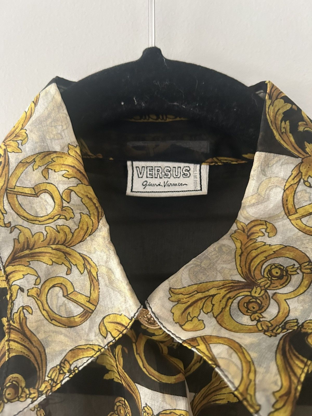 Versace 1980s gianni versace sheet shirt Size US S / EU 44-46 / 1 - 2 Thumbnail