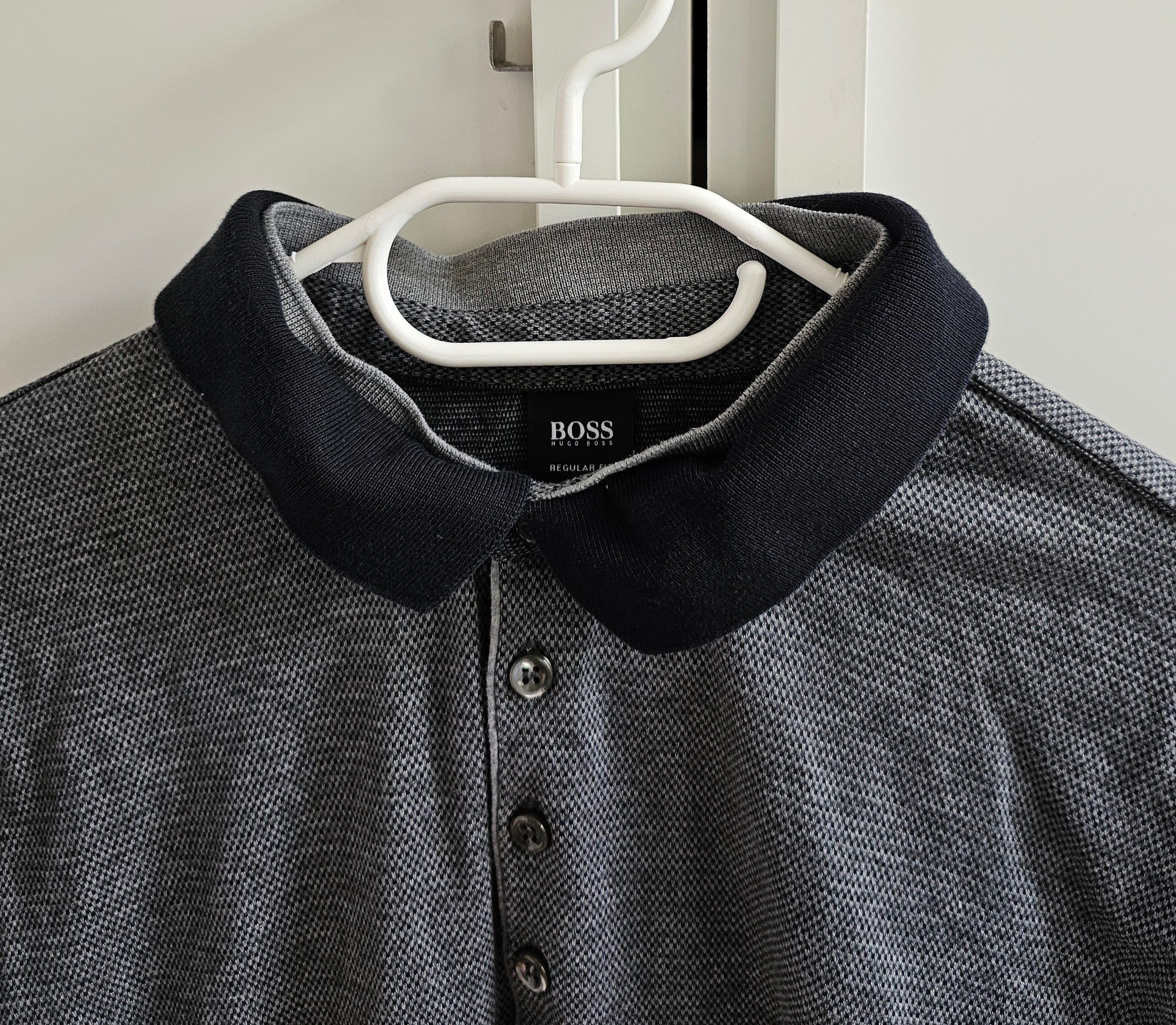Hugo Boss Hugo Boss long sleeve polo XXL Size US XXL / EU 58 / 5 - 6 Thumbnail