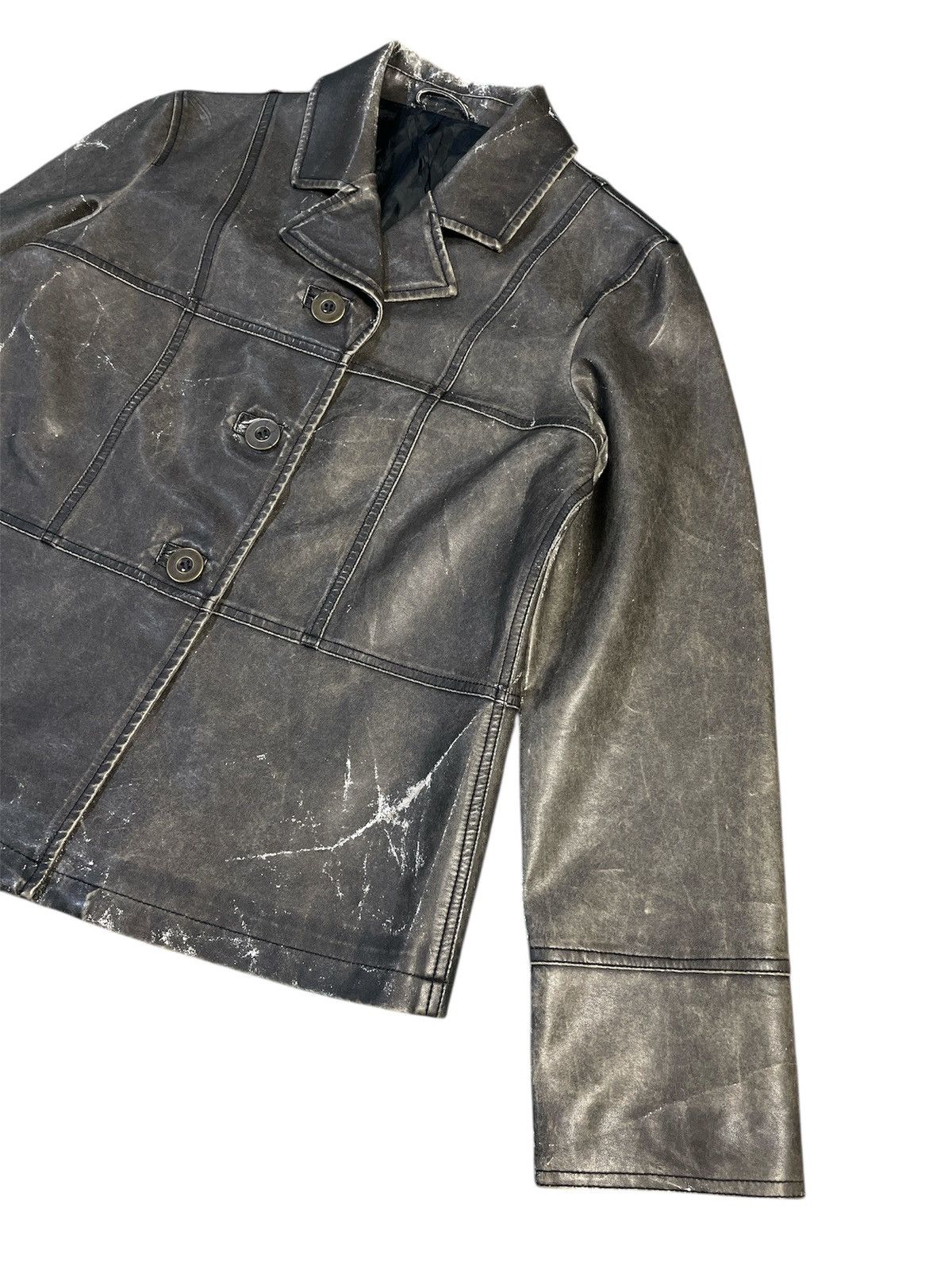 Japanese Brand Rare Vintage Japanese Brand Pvc Leather Jacket Size US S / EU 44-46 / 1 - 5 Thumbnail