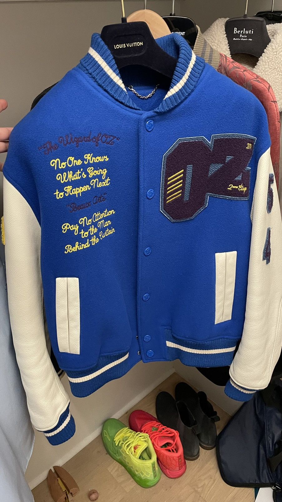 Louis Vuitton Wizard of Oz Varsity Jacket | Grailed