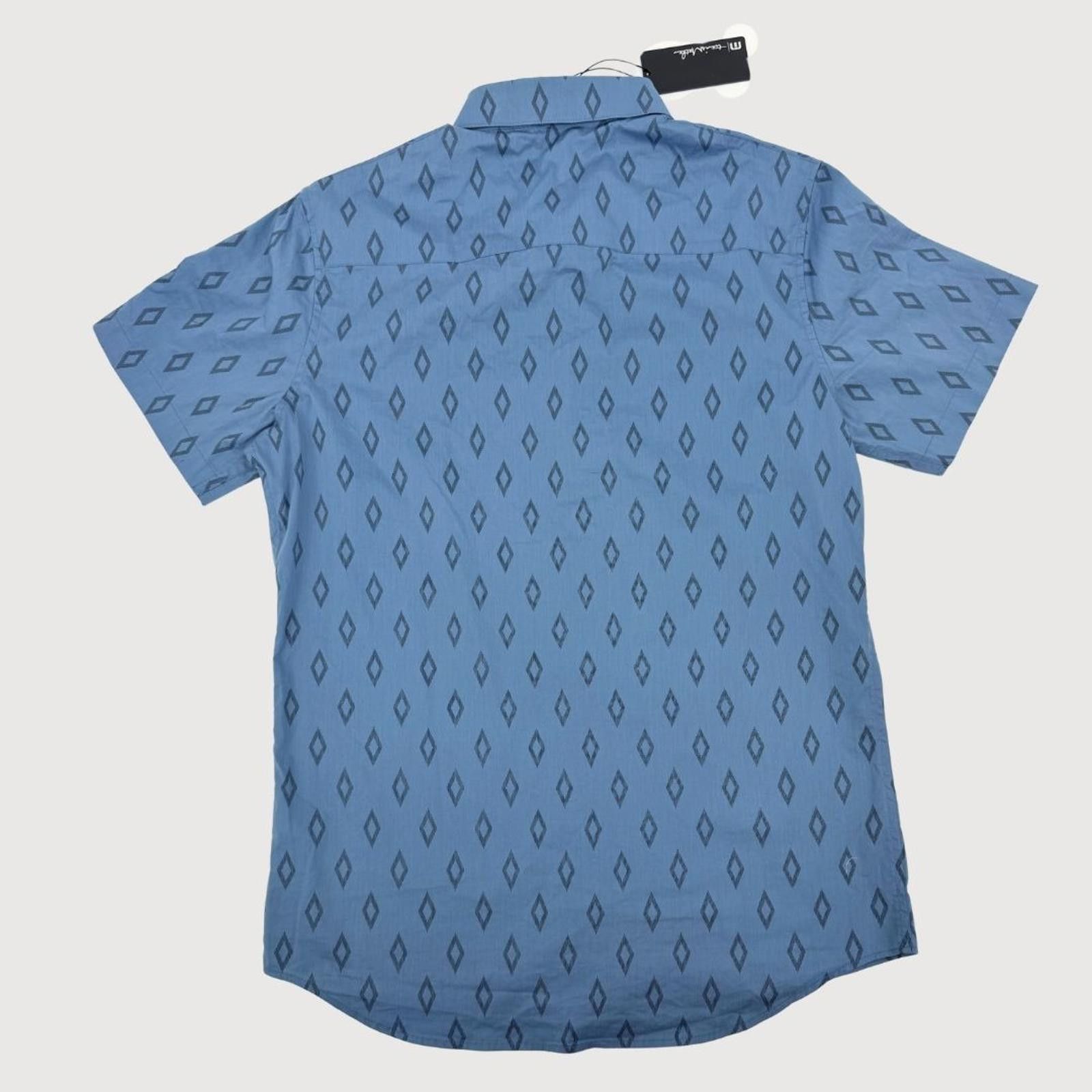 TravisMathew TravisMathew Sidetracked Button Down Shirt NWT Blue Print S Size US S / EU 44-46 / 1 - 4 Thumbnail