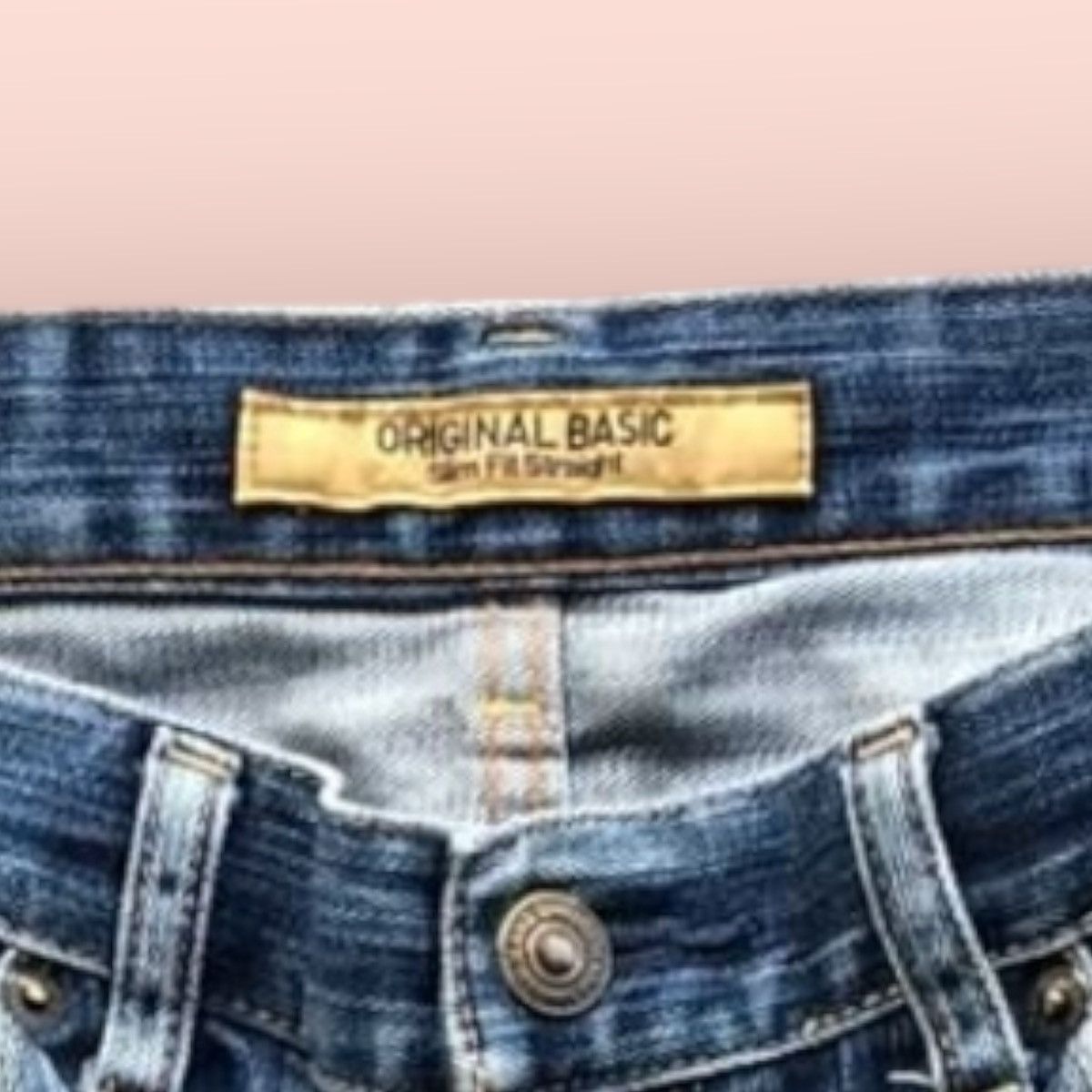 Jun Takahashi × Uniqlo VINTAGE UNIQLO S-001 DISTRESSED SLIM FIT STRAIGHT JEANS Size US 31 - 10 Thumbnail