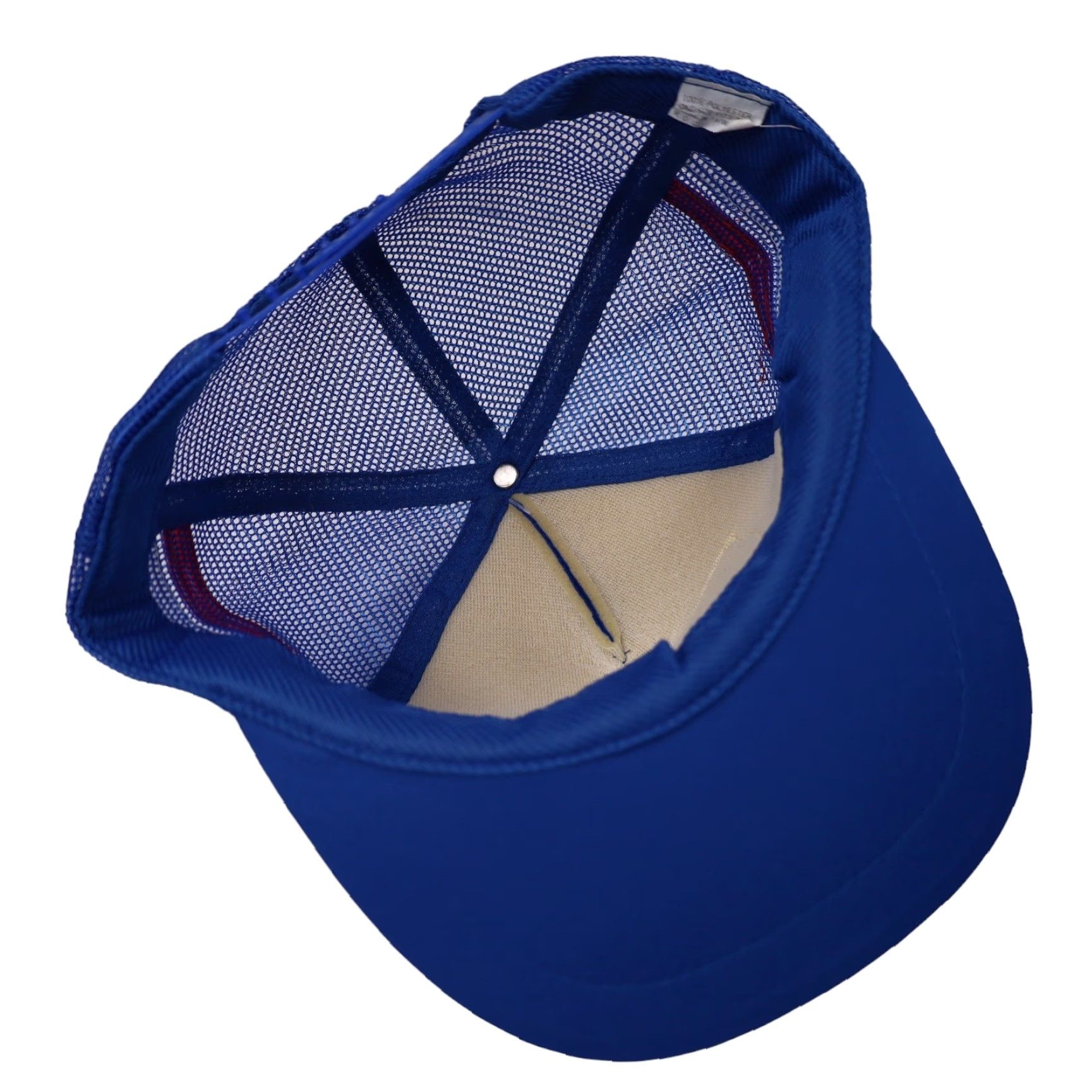 Vintage VINTAGE Pepsi American Choice 3 Stripe Tri Bar Snapback Trucker Hat Hat Mens One Size Blue Size ONE SIZE - 6 Thumbnail