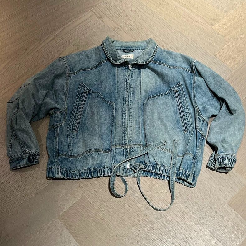 Fear of God Fear of God Washed streamer denim jacket Size US L / EU 52-54 / 3 - 1 Thumbnail