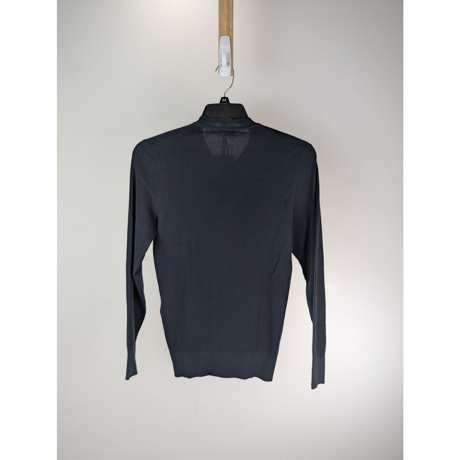 Tom Ford o1rshd1 Henley Shirt in Navy Blue Size US S / EU 44-46 / 1 - 17 Thumbnail