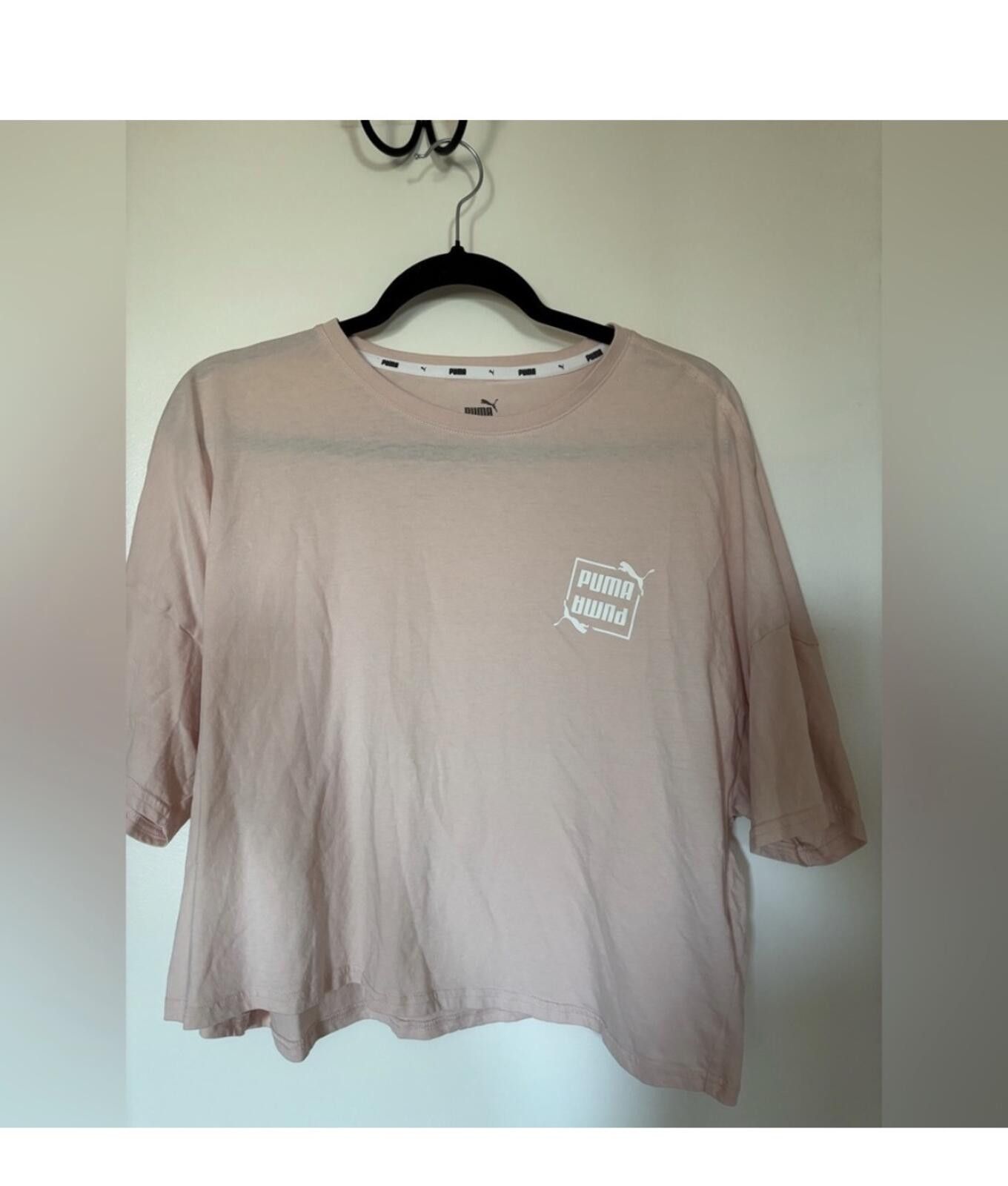 Puma (Puma) Pink T-Shirt Size ONE SIZE - 1 Thumbnail