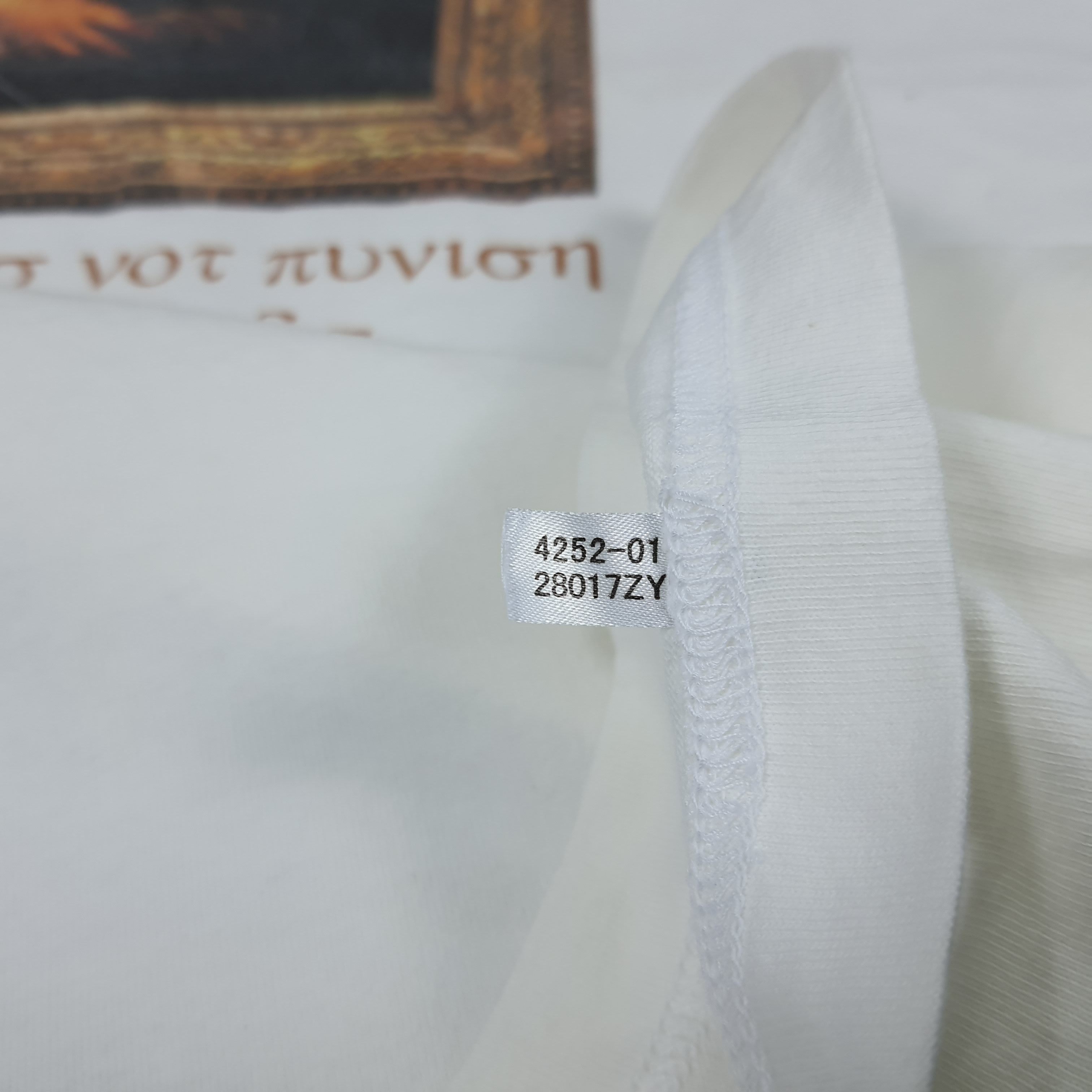 Japanese Brand Vintage Sugiyama Mona Lisa Art Exhibition T-shirt Size US XL / EU 56 / 4 - 8 Thumbnail