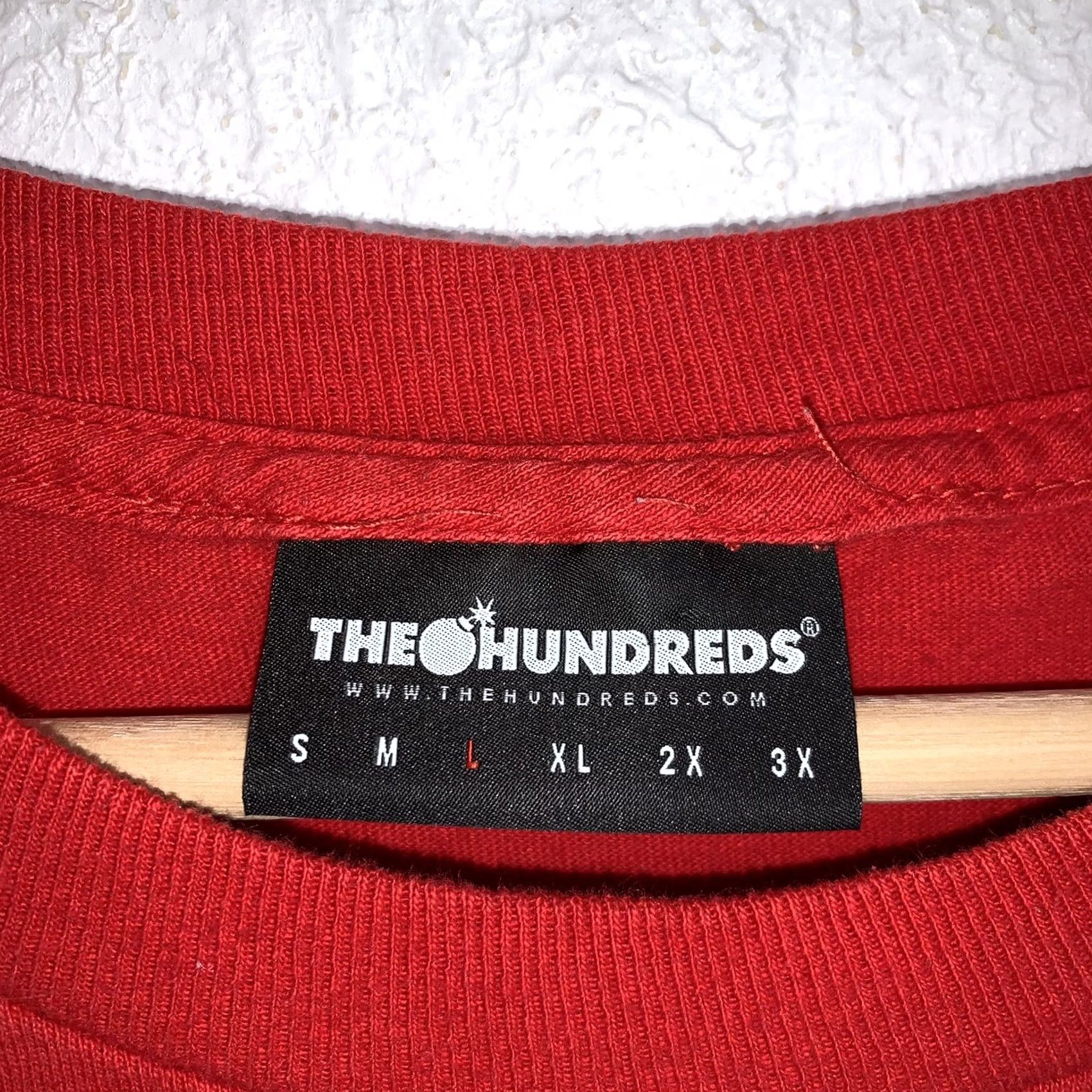 The Hundreds The Hundreds Adam Bomb 3M T-Shirt Tee Double Sides Short Sleeve Red Large Men Size US L / EU 52-54 / 3 - 4 Thumbnail
