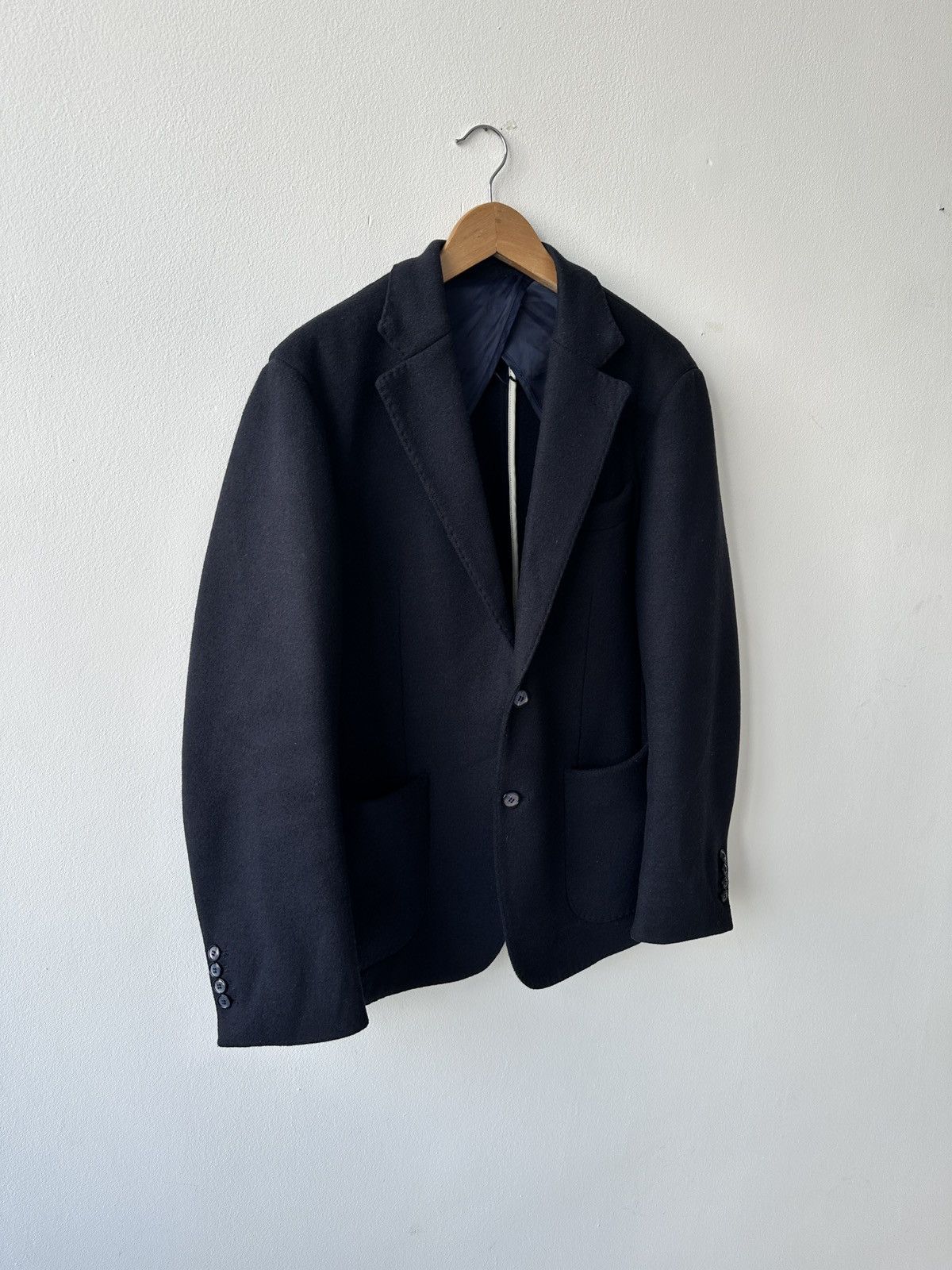 Douglas Hayward Douglas Hayward Mayfair London Wool Blend Blazer - Size 40 Size 40R - 3 Thumbnail