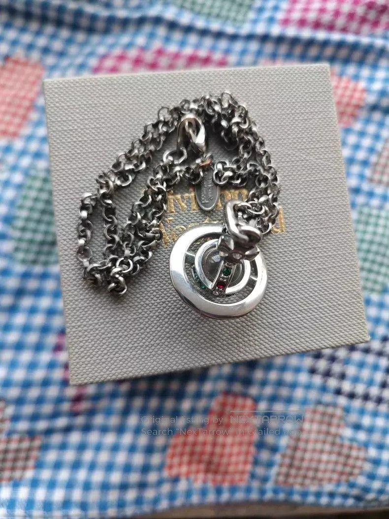 Vivienne Westwood vivienne westwood Silver Medium Orb Necklace Size ONE SIZE - 2 Thumbnail