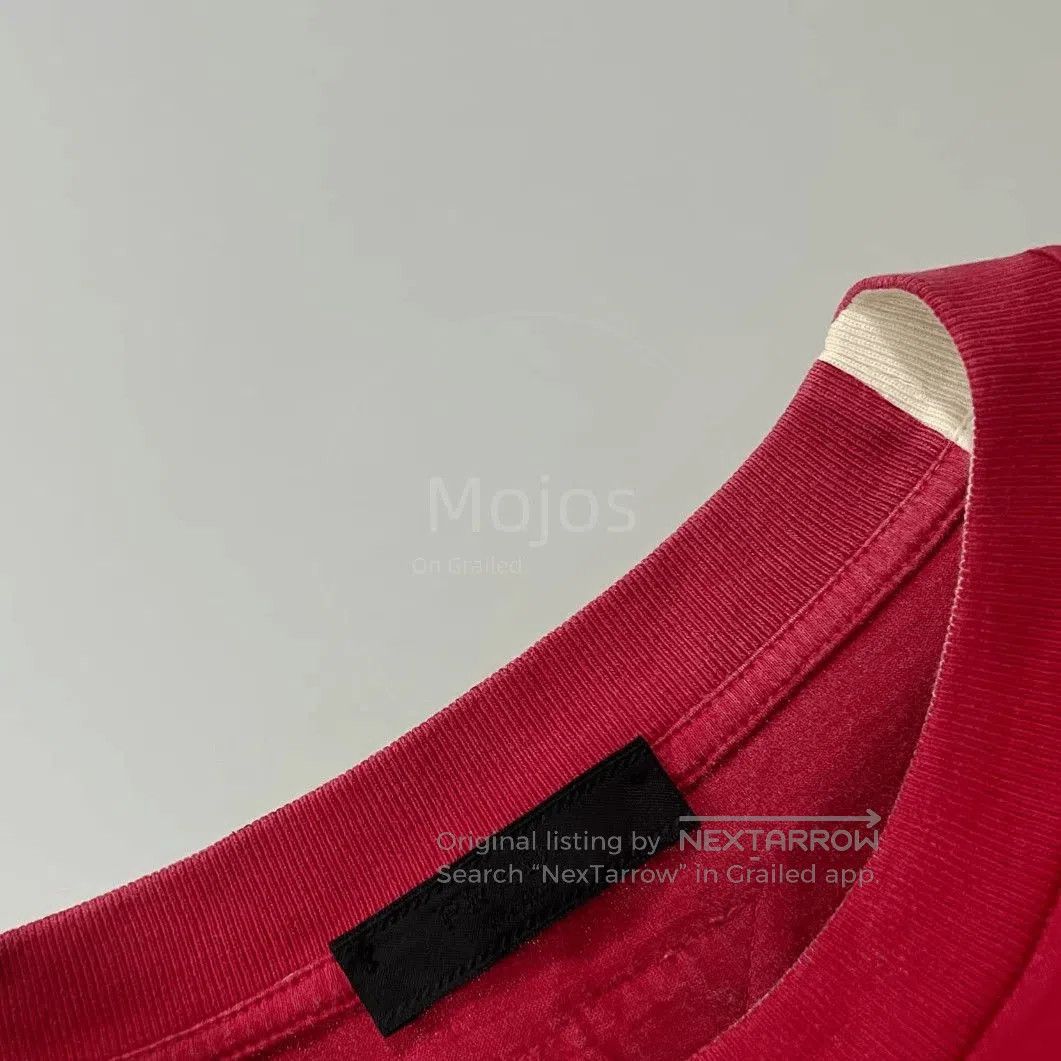 Prada Sz L Prada Figures Painting Red Tee. Size US L / EU 52-54 / 3 - 5 Thumbnail