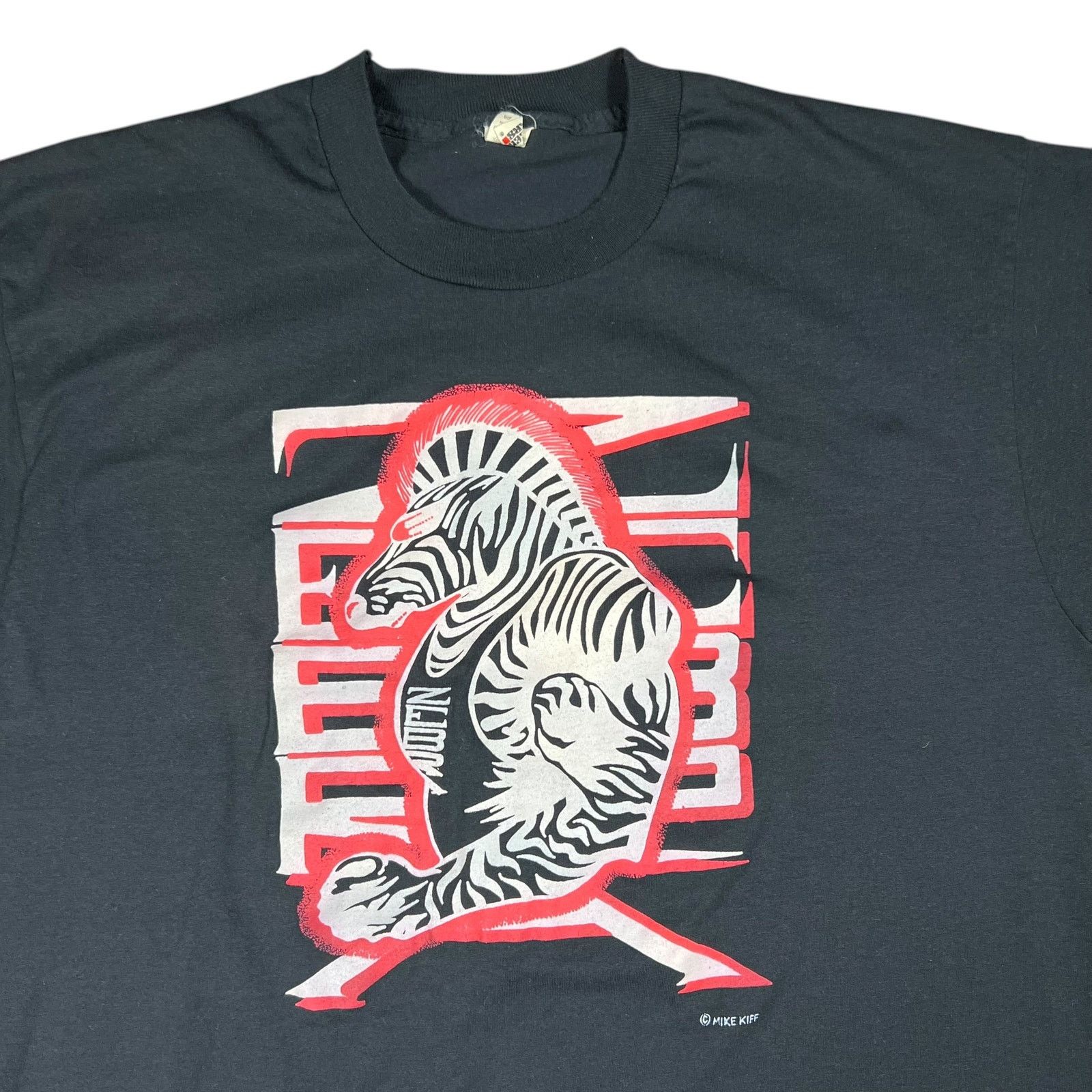 Band Tees × Vintage Vintage 80s ZEBRA GET IT band tee (M/L) Size US M / EU 48-50 / 2 - 2 Thumbnail