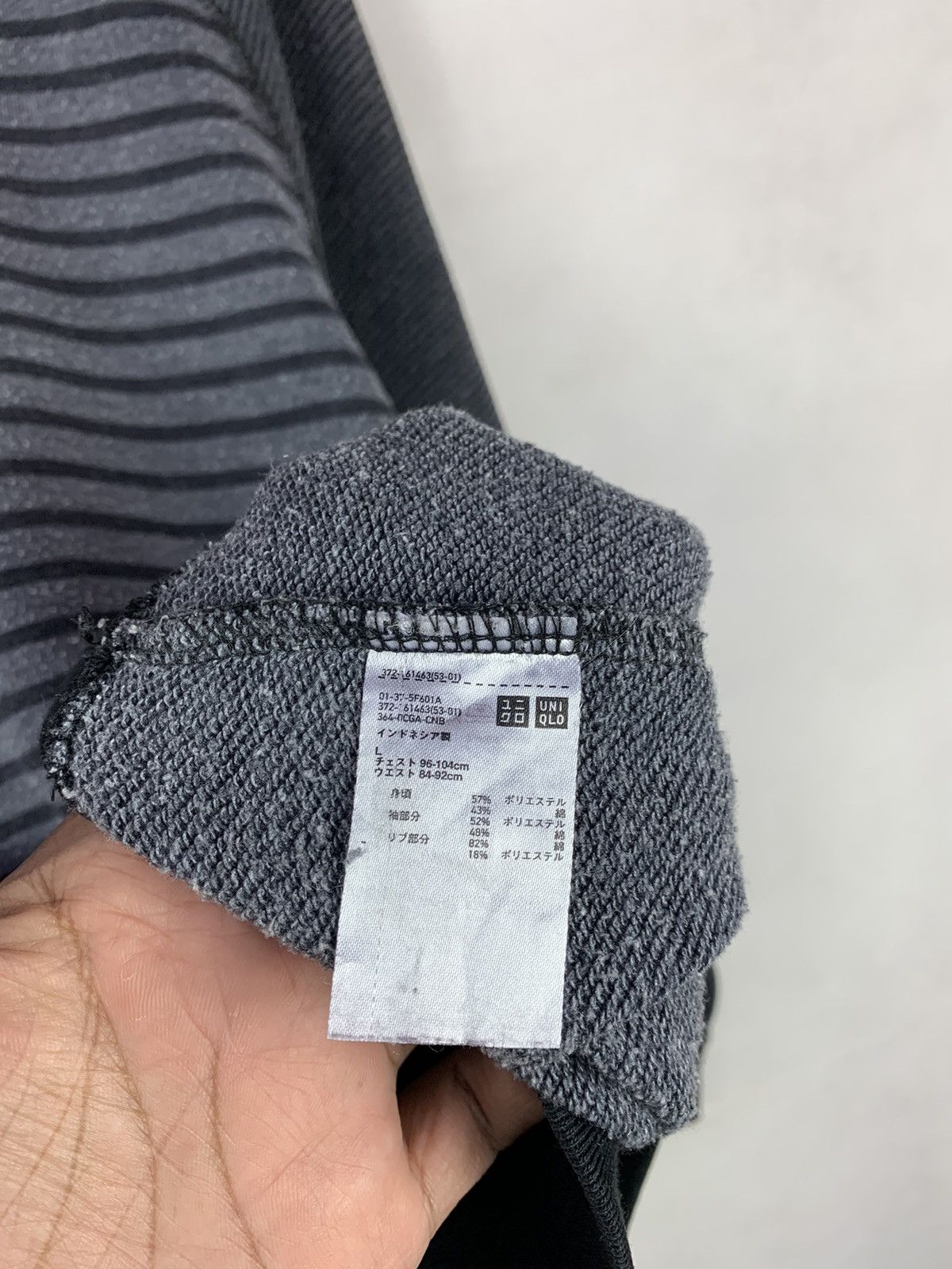 Japanese Brand × Uniqlo Steals! Uniqlo Stripers Pullover Sweater Sweatshirt Size US L / EU 52-54 / 3 - 5 Thumbnail