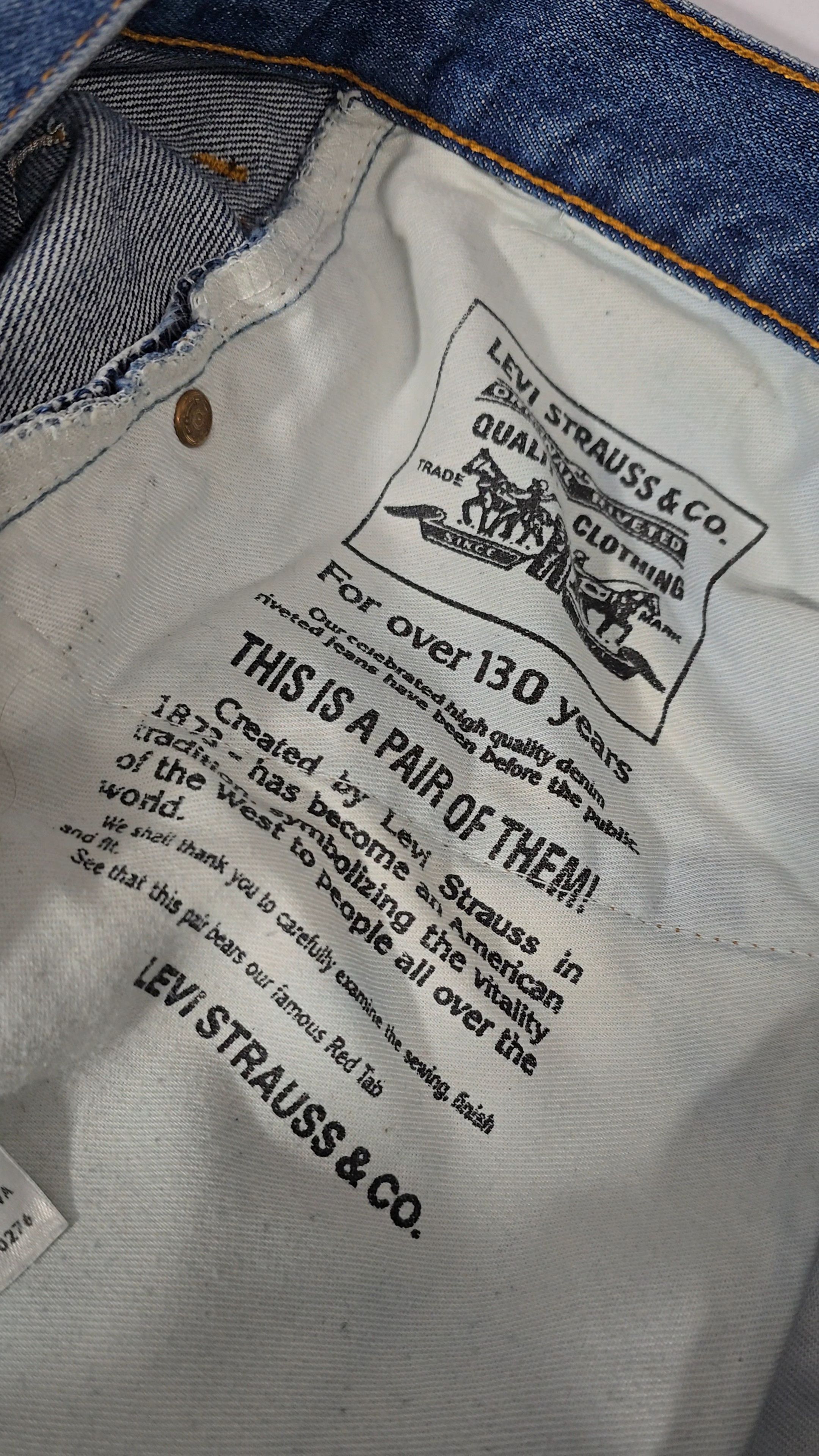 Levi's LEVI'S 507 vintage like New for Man w34 Size US 34 / EU 50 - 6 Thumbnail