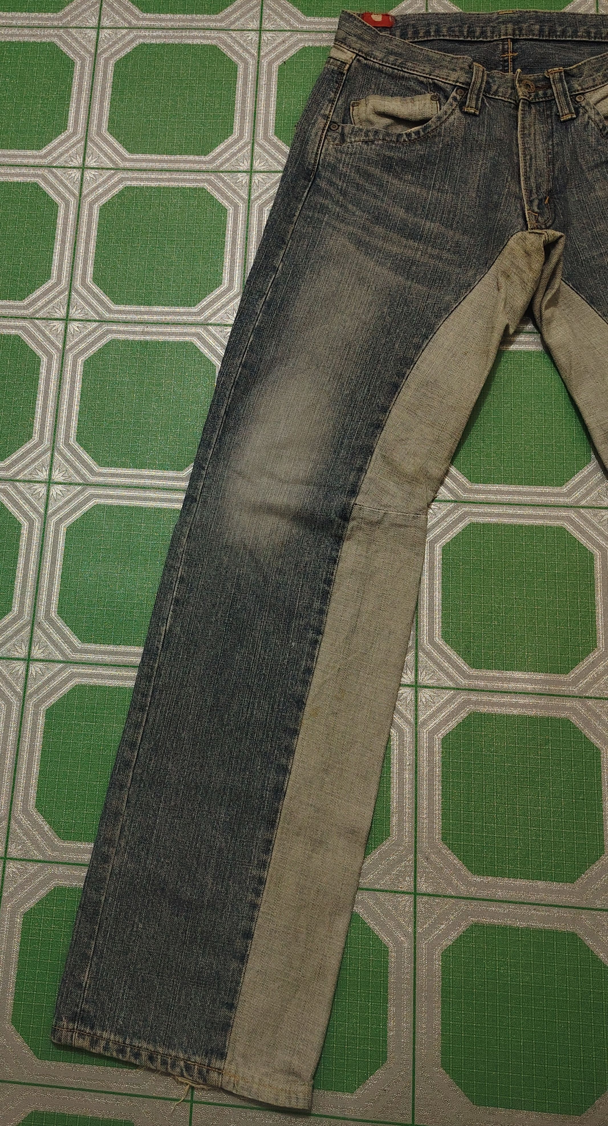 Kapital Japanese Blue Way Reconstruction Jeans Distressed Jeans Size US 30 / EU 46 - 4 Thumbnail